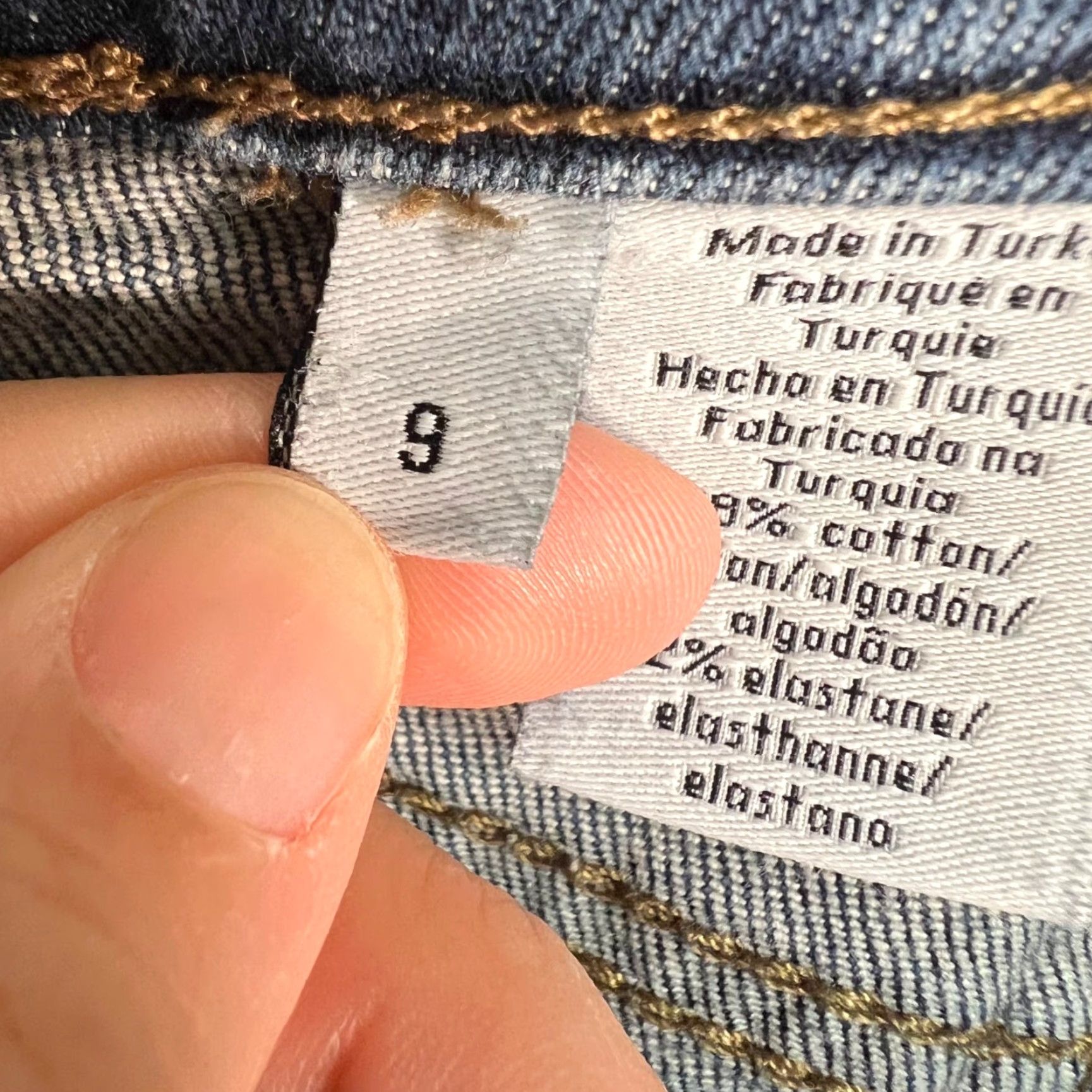 Calvin Klein Calvin Klein Jeans Boot Cut Womens Size 9 Blue Denim Cotton Blend Size 30" / US 8 / IT 44 - 4 Thumbnail