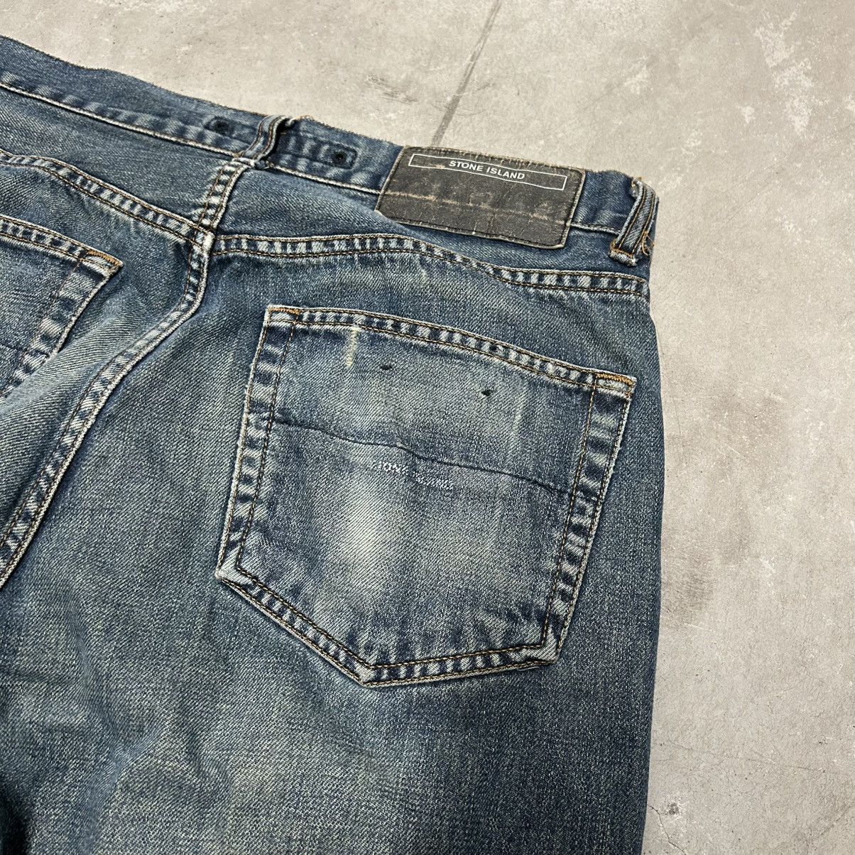 Stone Island Stone Island Denims Vintage Straight Fit Jeans Denim Pants Size US 33 - 2 Thumbnail