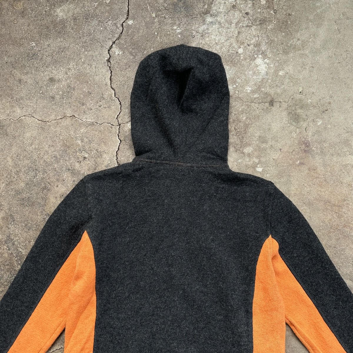 Vintage × Woolrich Woolen Mills Woolrich Wool Zip Hoodie Size L / US 10 / IT 46 - 6 Thumbnail