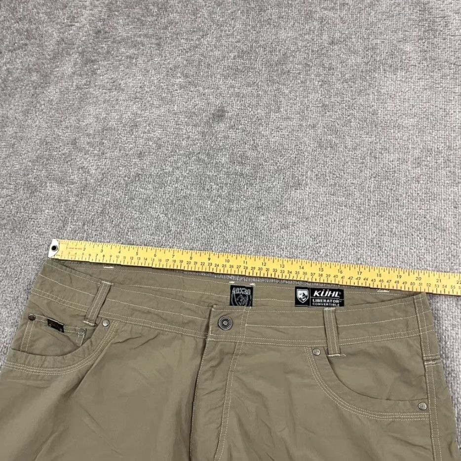 Vintage Kuhl Liberator Convertible Pants Men 40x30 Brown Hiking Zip-Off Shorts Outdoor Sports Size US 40 / EU 56 - 4 Thumbnail