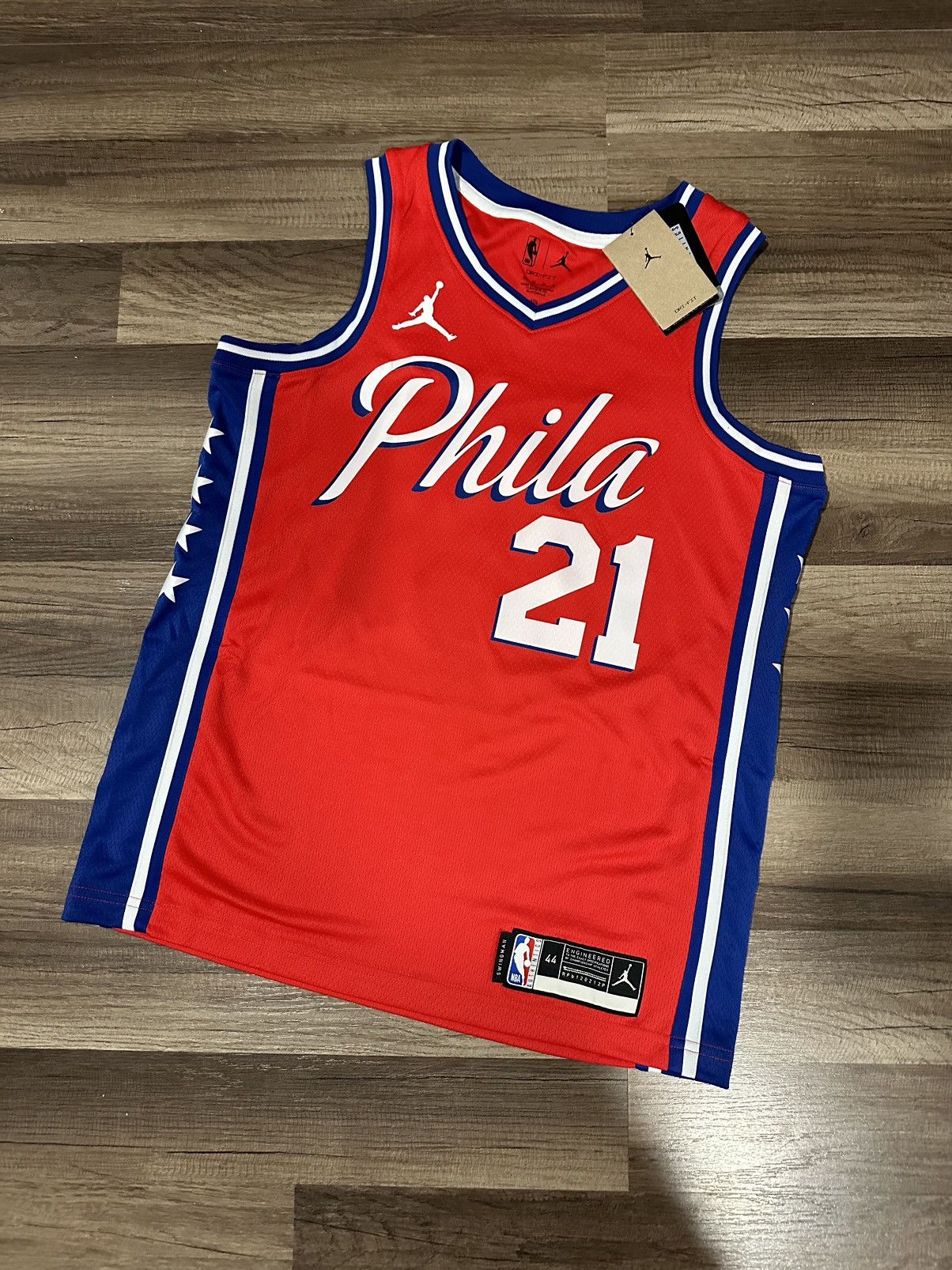 Jordan Brand × NBA Philadelphia 76ers Joel Embiid Jersey Size US M / EU 48-50 / 2 - 1 Thumbnail