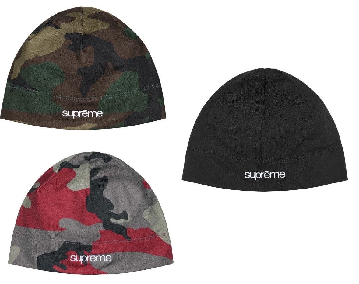 Supreme Supreme Base Layer Beanie Red Camo | Grailed