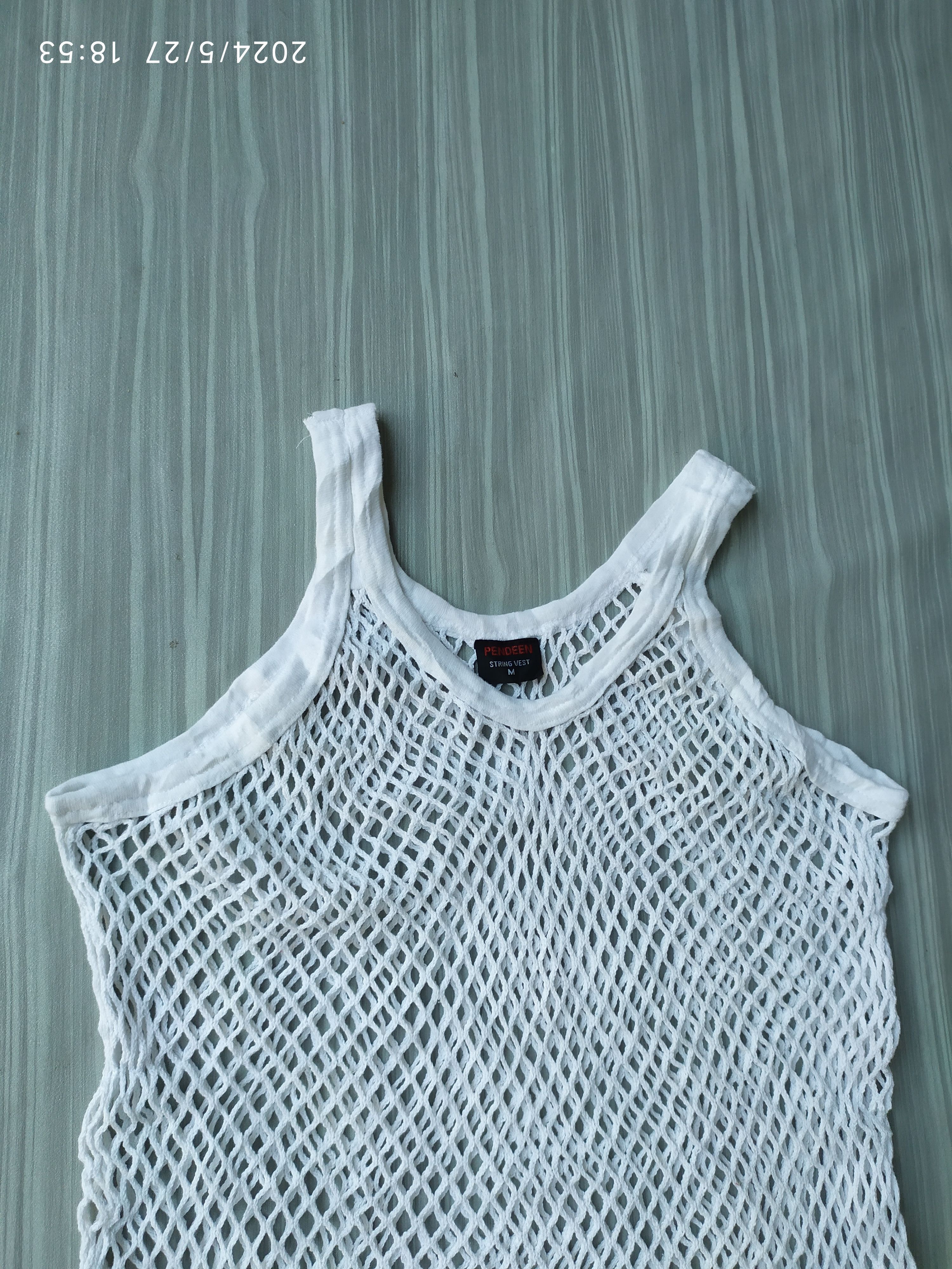 20471120 × If Six Was Nine × Japanese Brand Mesh Pendeen String Vest Size US M / EU 48-50 / 2 - 2 Thumbnail