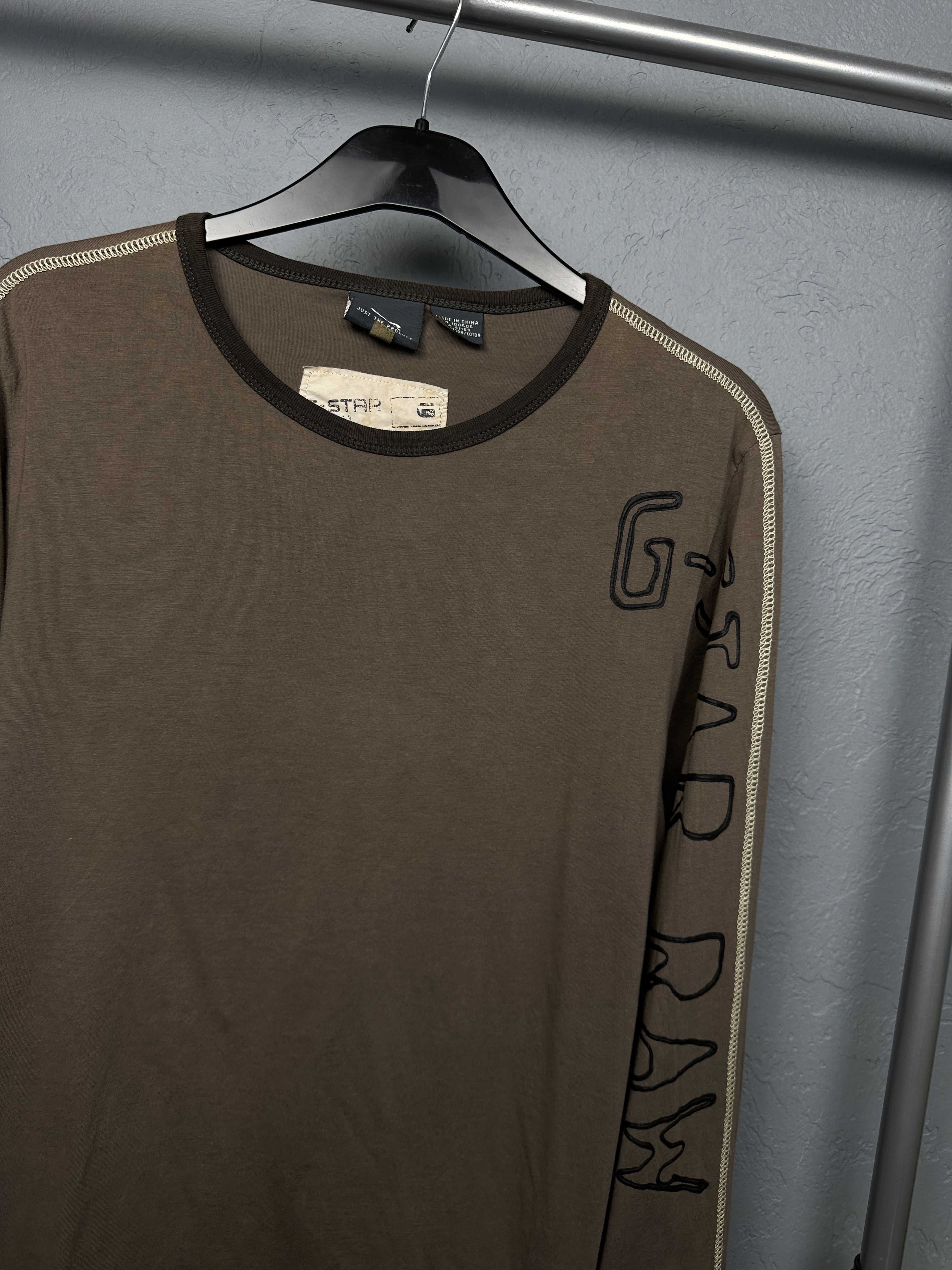 G-Star G Star Raw Vintage Mens Straight Carp Long Sleeve T-Shirt Size US L / EU 52-54 / 3 - 2 Thumbnail