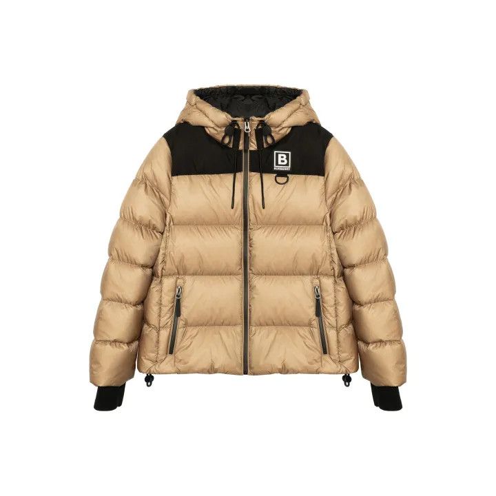 Burberry Burberry Color Blocked Padded Hooded Jacket 0079 Size M / US 6-8 / IT 42-44 - 1 Thumbnail