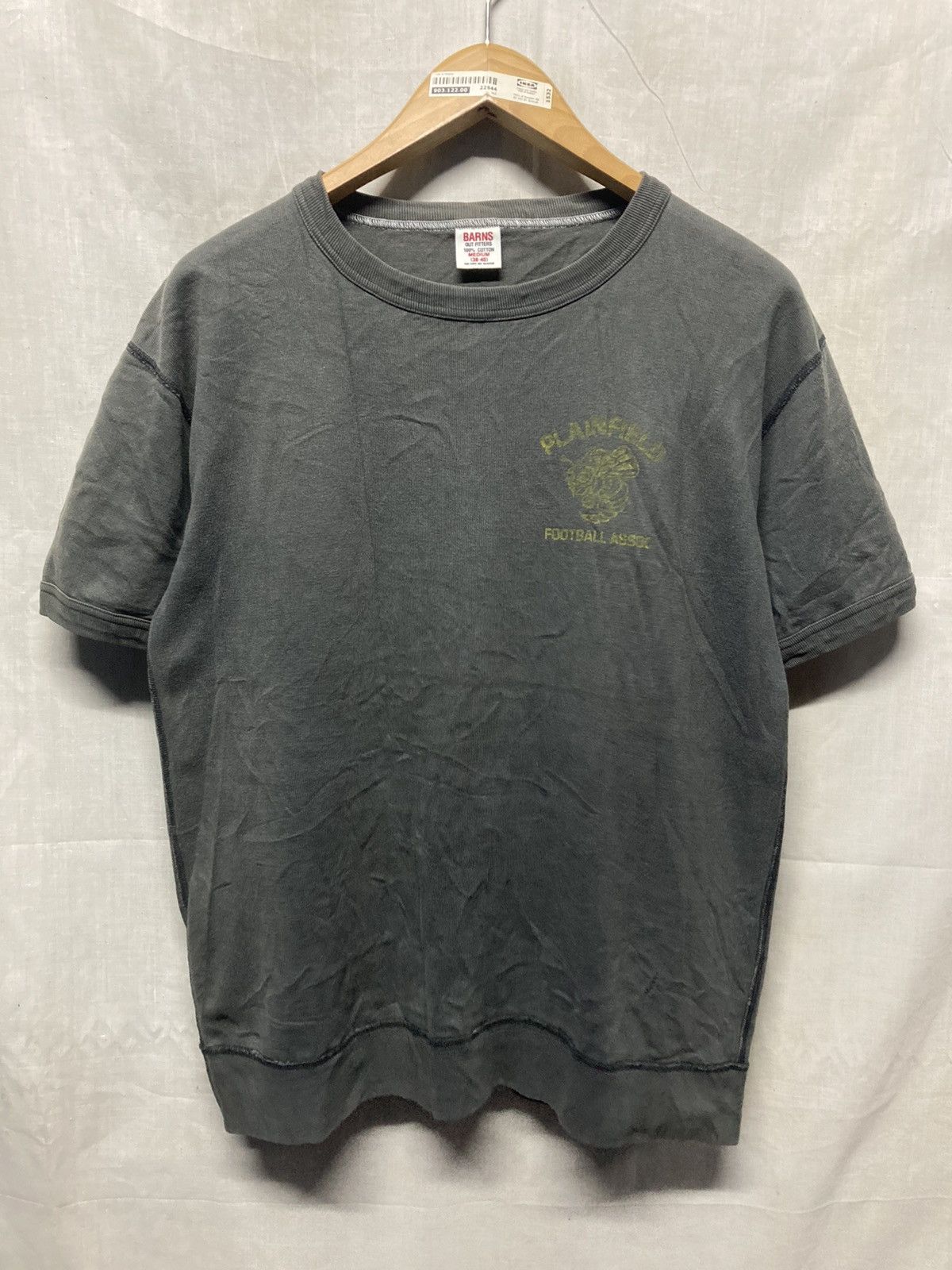 BARNS OUTFITTERS × Japanese Brand × Vintage Vintage Barns Outfitters Plainfield Football Crewneck Size US M / EU 48-50 / 2 - 2 Thumbnail