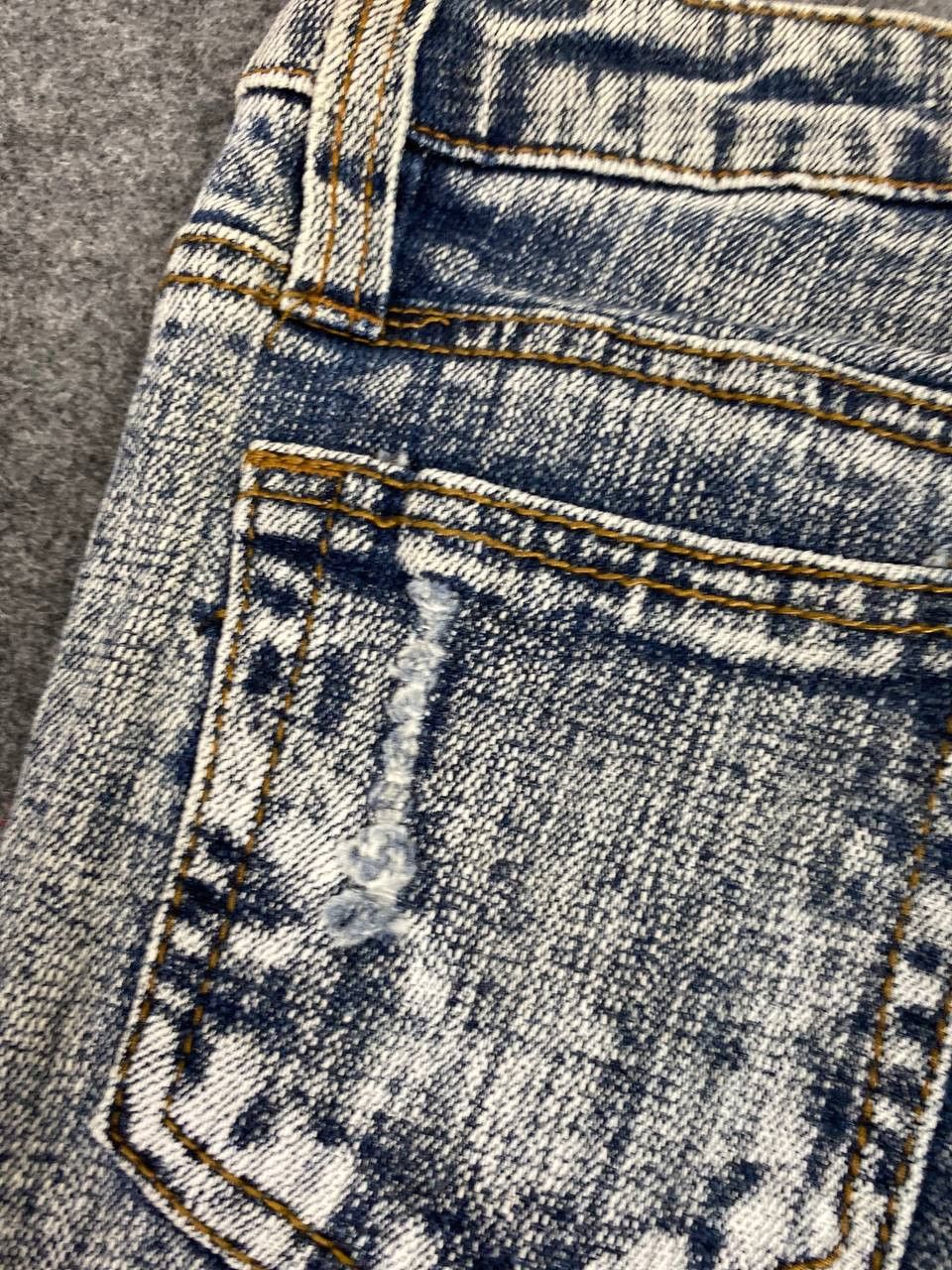 Japanese Brand vintage japanese brands acid wash bootcut flare denim Size 29" - 5 Thumbnail