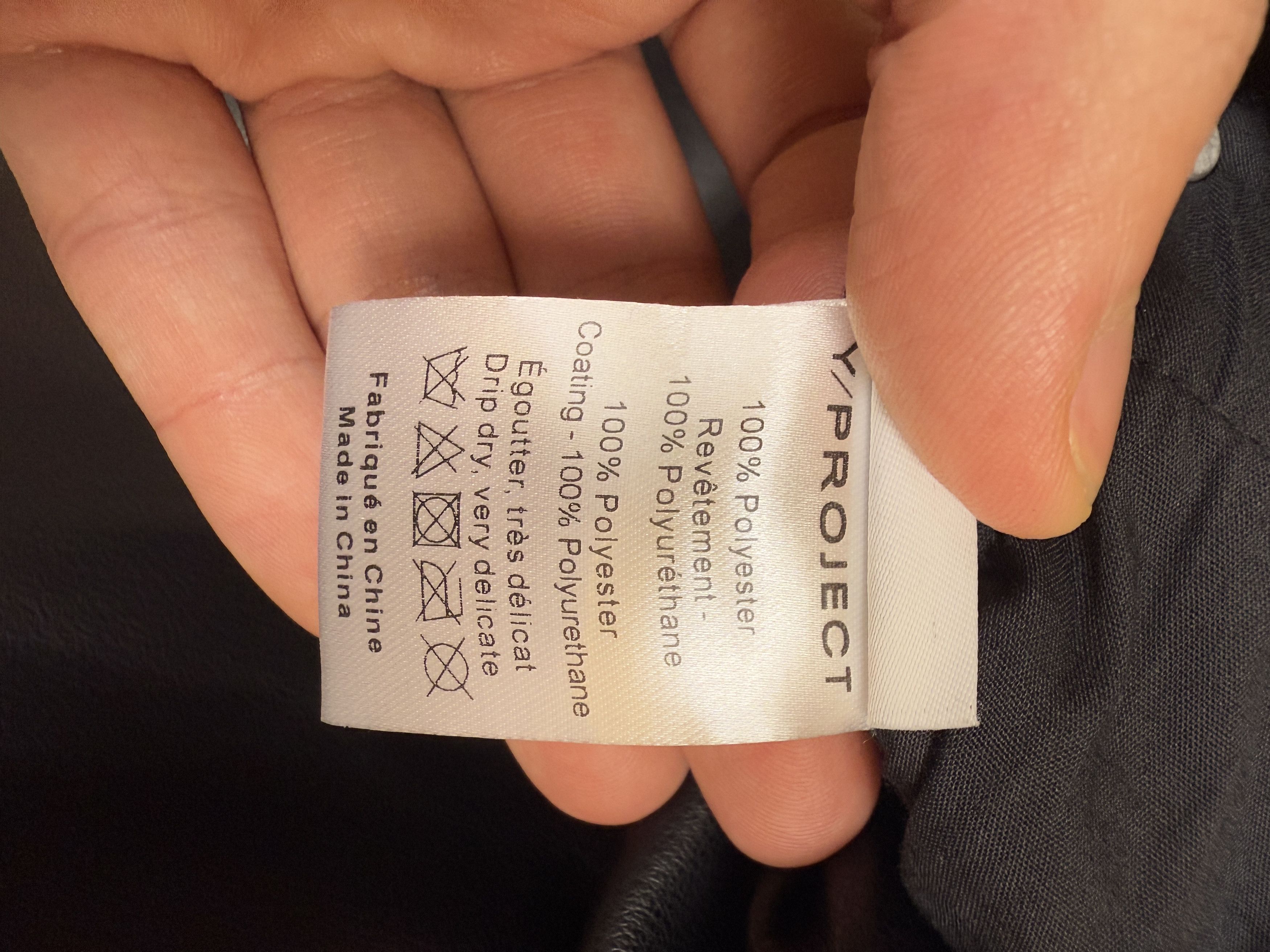 Y/Project $760 Y/Project Hook and Eye Slim Leather Pants Size US 26 / EU 42 - 10 Thumbnail