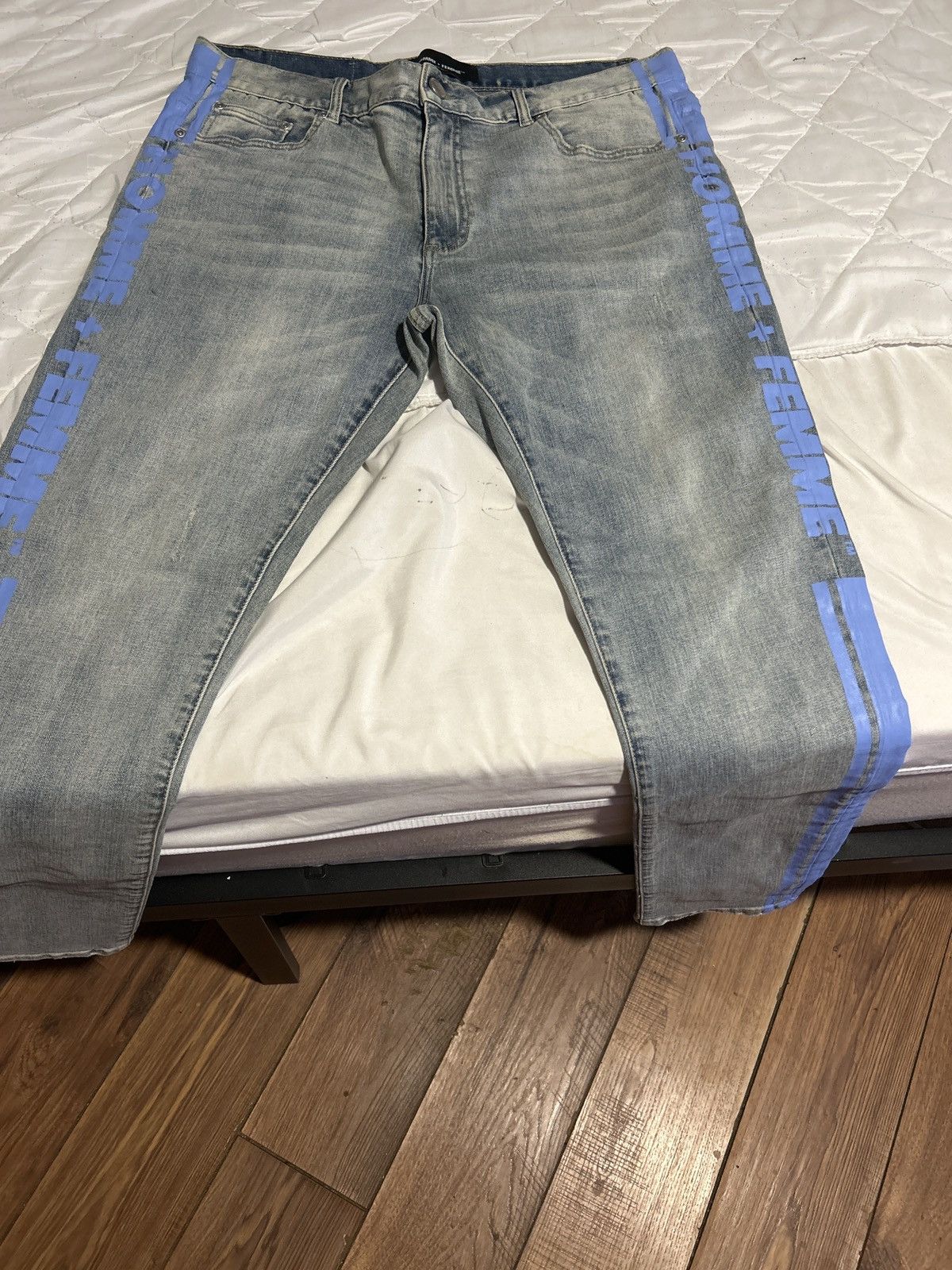 Homme + Femme La Homme + Femme jeans Size US 38 / EU 54 - 5 Thumbnail