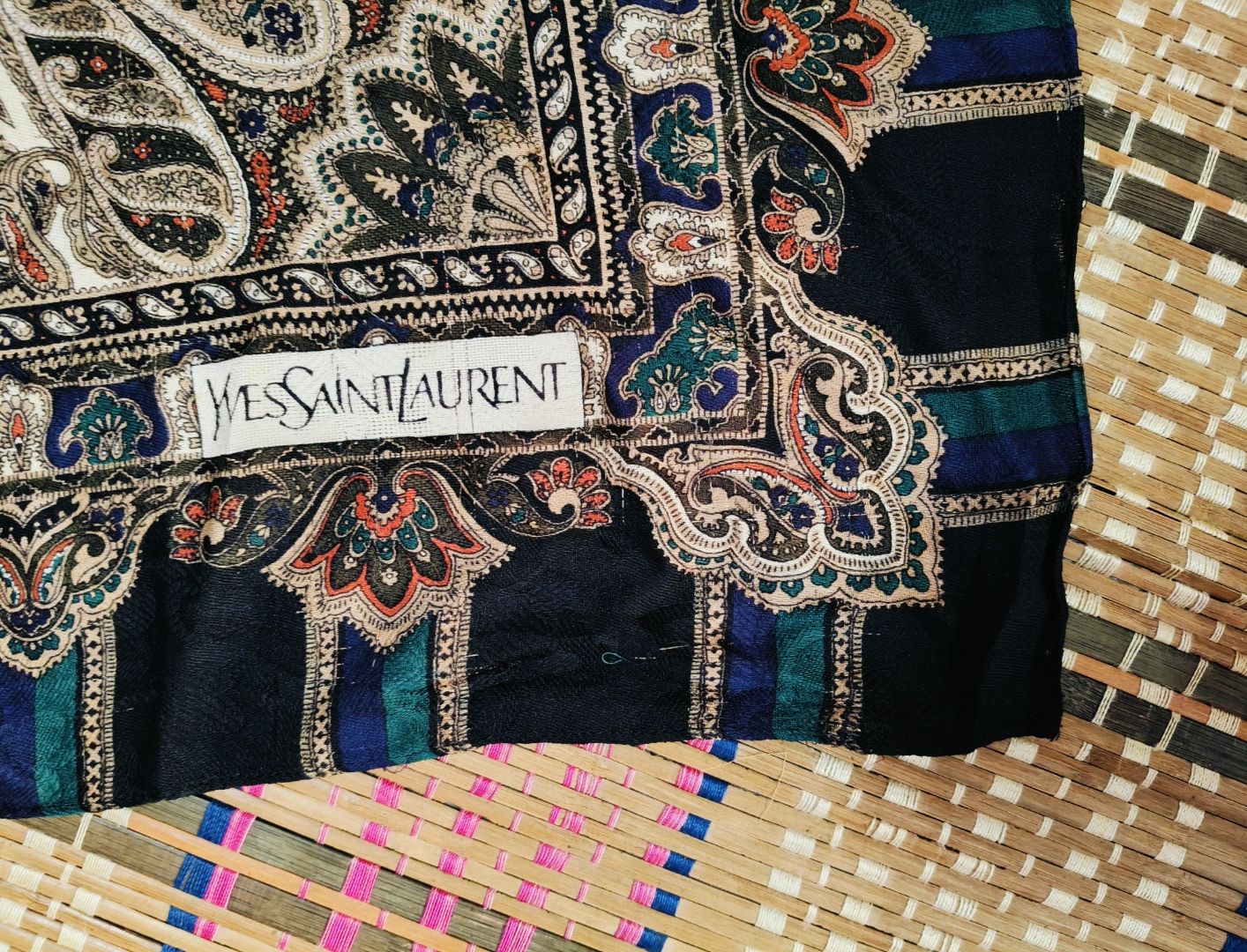 Yves Saint Laurent Vintage Yves saint Lauren wool scarf Size ONE SIZE - 5 Thumbnail