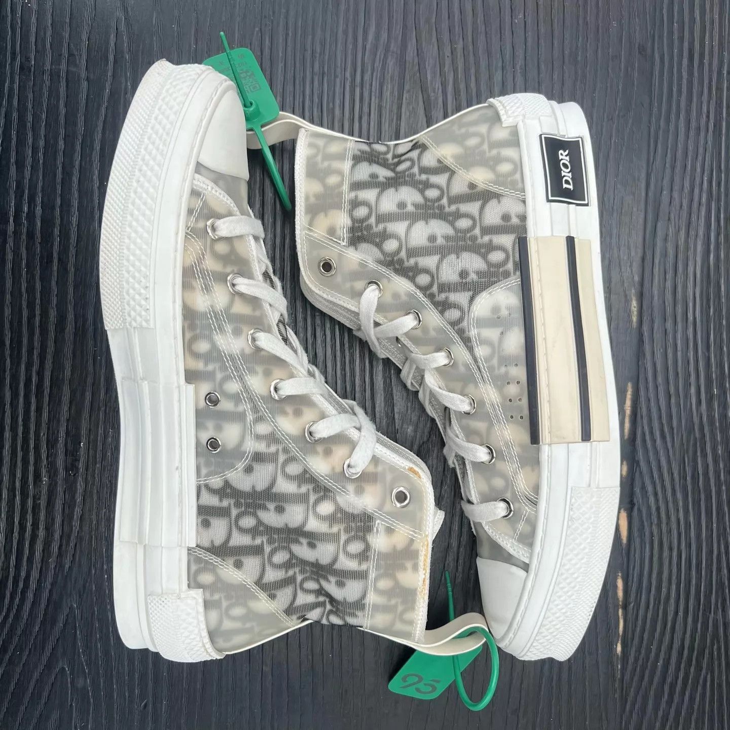 Dior Multi Color High-Top Sneakers Size 8 Size US 8 / EU 41 - 1 Thumbnail