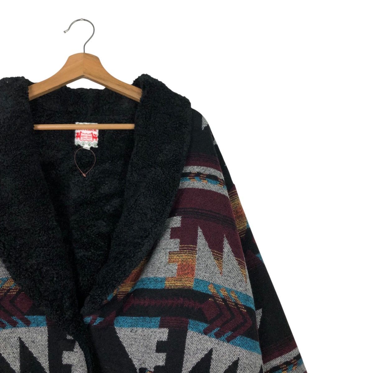 Japanese Brand 📌Vintage Wool Jacket Button Titicaca Navajo Native Design Size US M / EU 48-50 / 2 - 7 Thumbnail