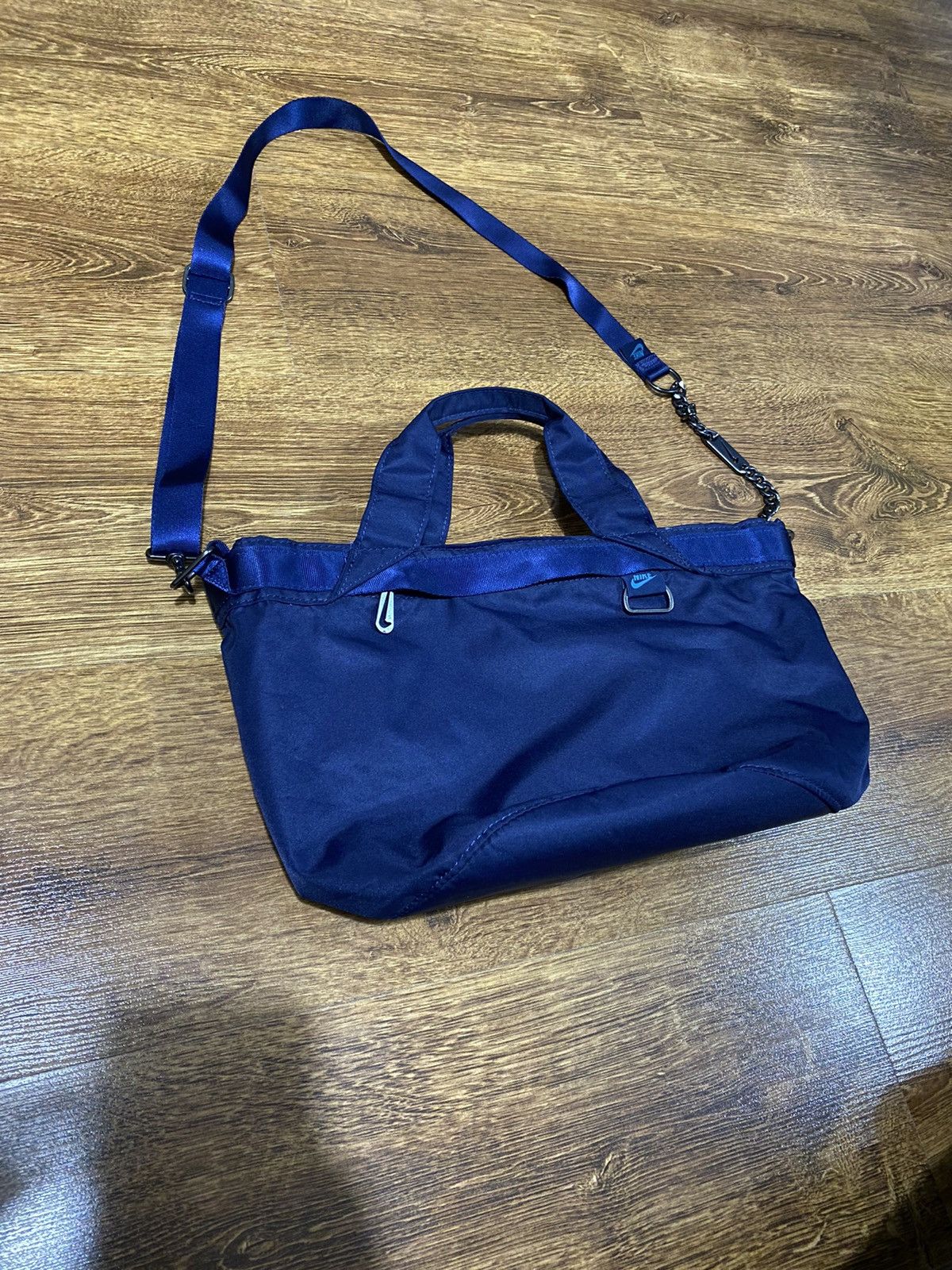 Nike Streetwear Blue Nike Luxury Swoosh Bag Y2K Sportswear rare Size ONE SIZE - 3 Thumbnail