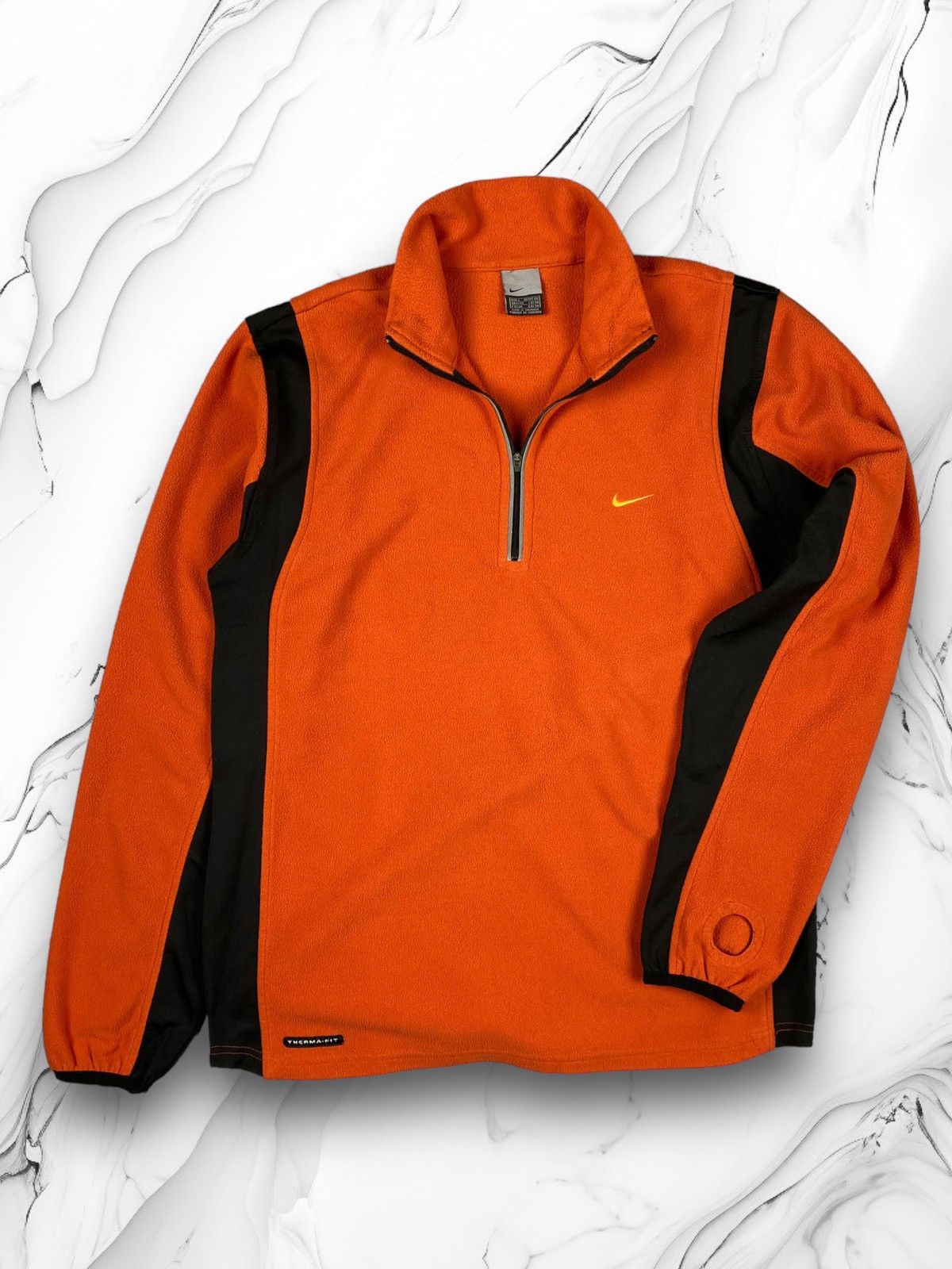 Nike Vintage Nike Y2K Fleece Jacket Bomber Size L Size US L / EU 52-54 / 3 - 1 Thumbnail
