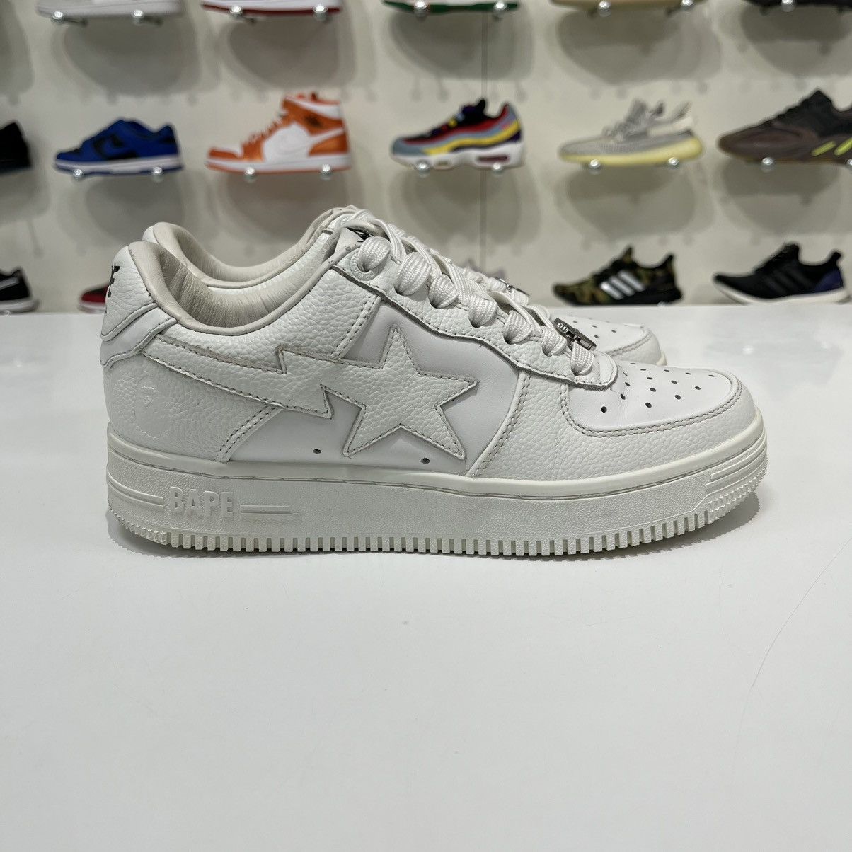 Bape A Bathing Ape Bape Sta White Size US 5 / EU 37 - 6 Thumbnail