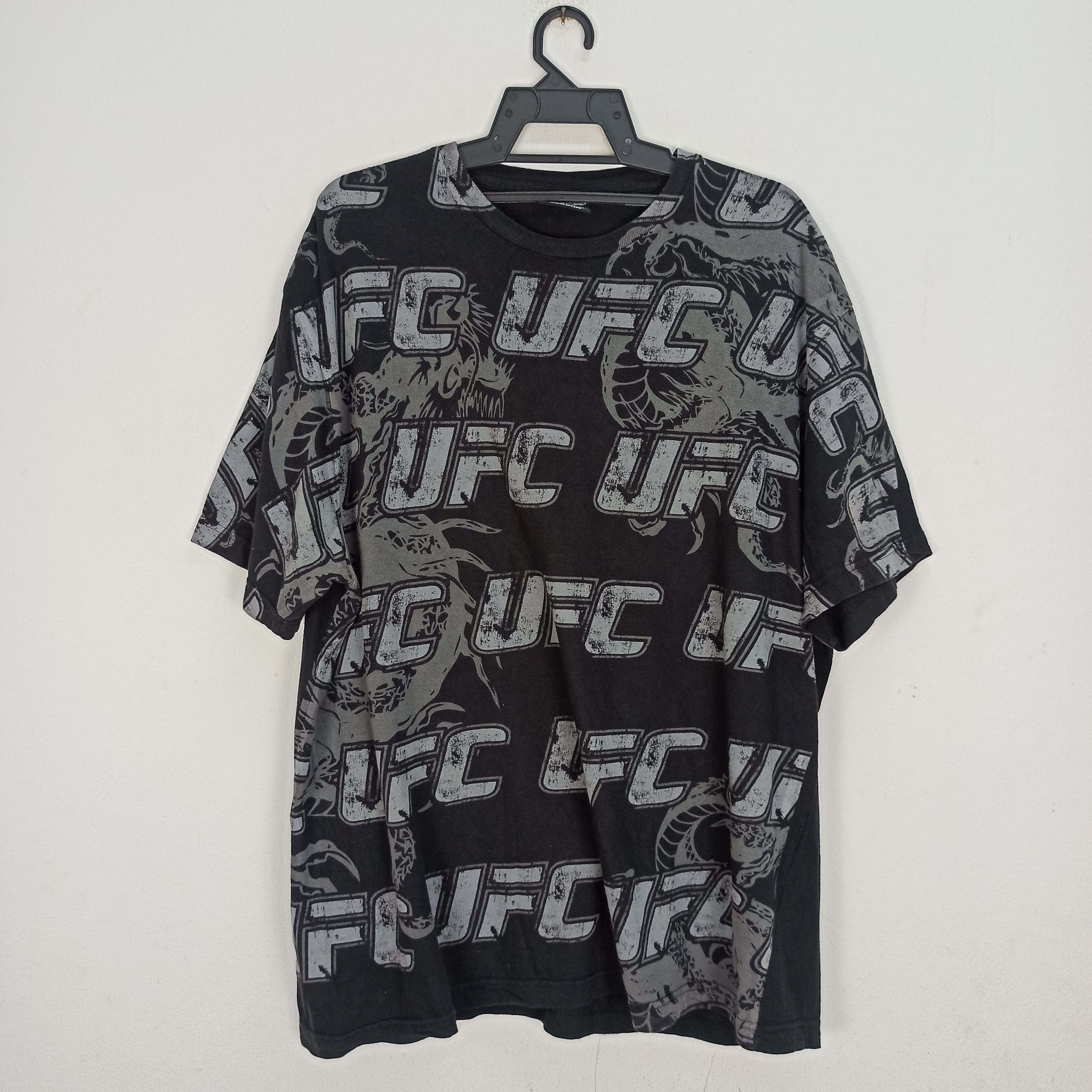 UFC Rare UFC Full Printed Tshirt Size US XL / EU 56 / 4 - 1 Thumbnail