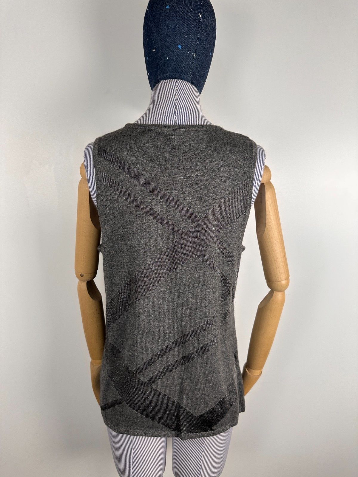 Polo Ralph Lauren Polo Ralph Lauren Tank Top Sleeveless Metallic Grey Size M Size M / US 6-8 / IT 42-44 - 5 Thumbnail