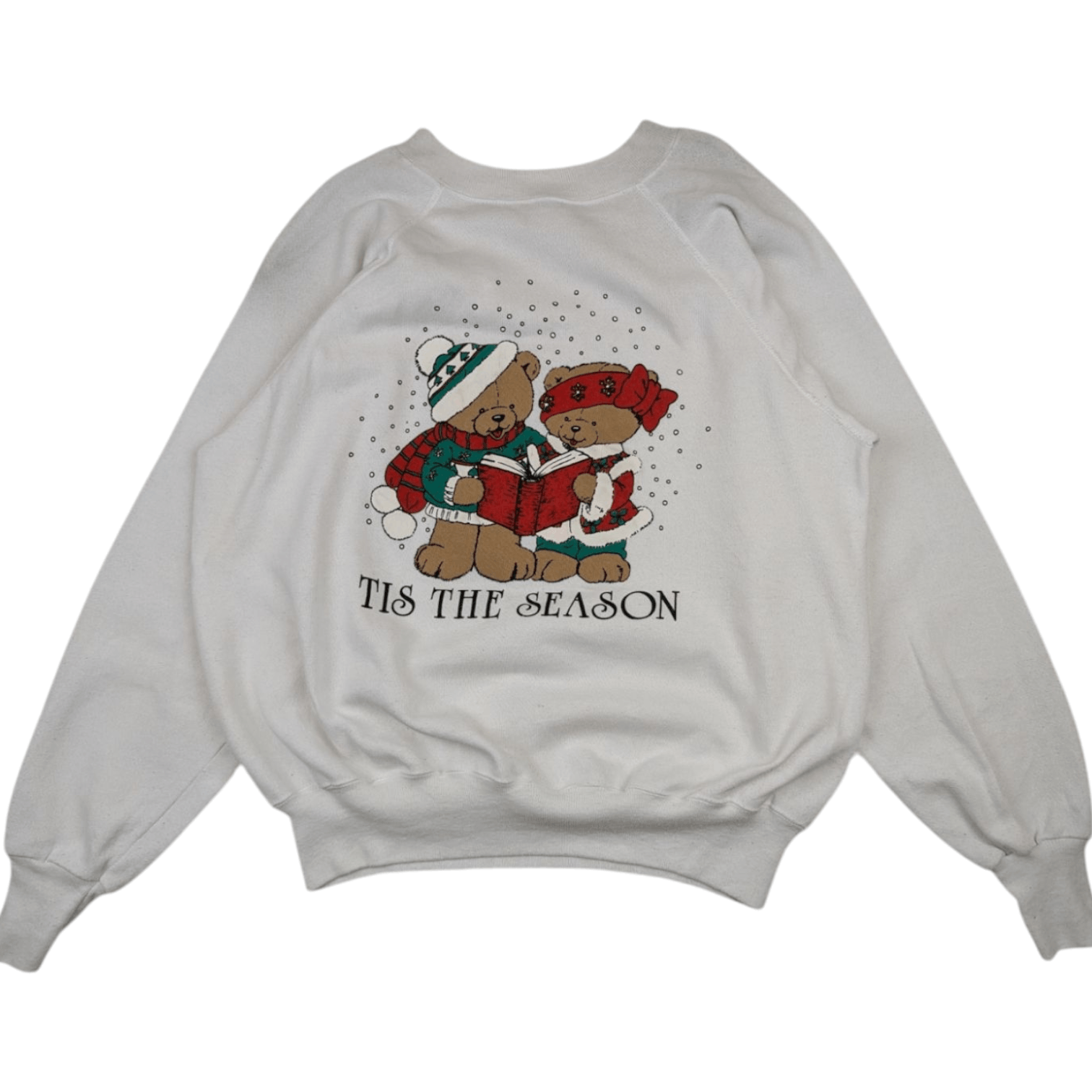 Vintage Vintage BEAR Holiday Season Christmas New Year Eve Jumper Size US L / EU 52-54 / 3 - 2 Thumbnail