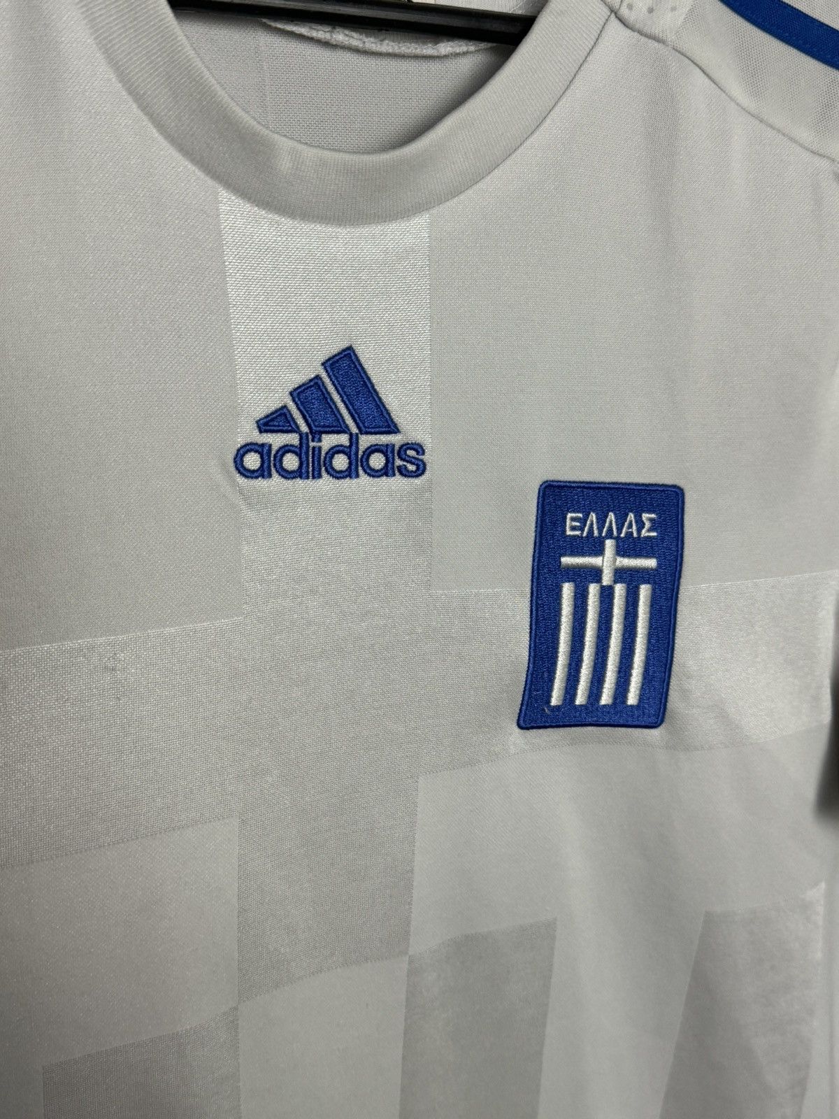 Adidas Greece National Team 08/09 Away Football Jersey T-Shirt Size US S / EU 44-46 / 1 - 3 Thumbnail