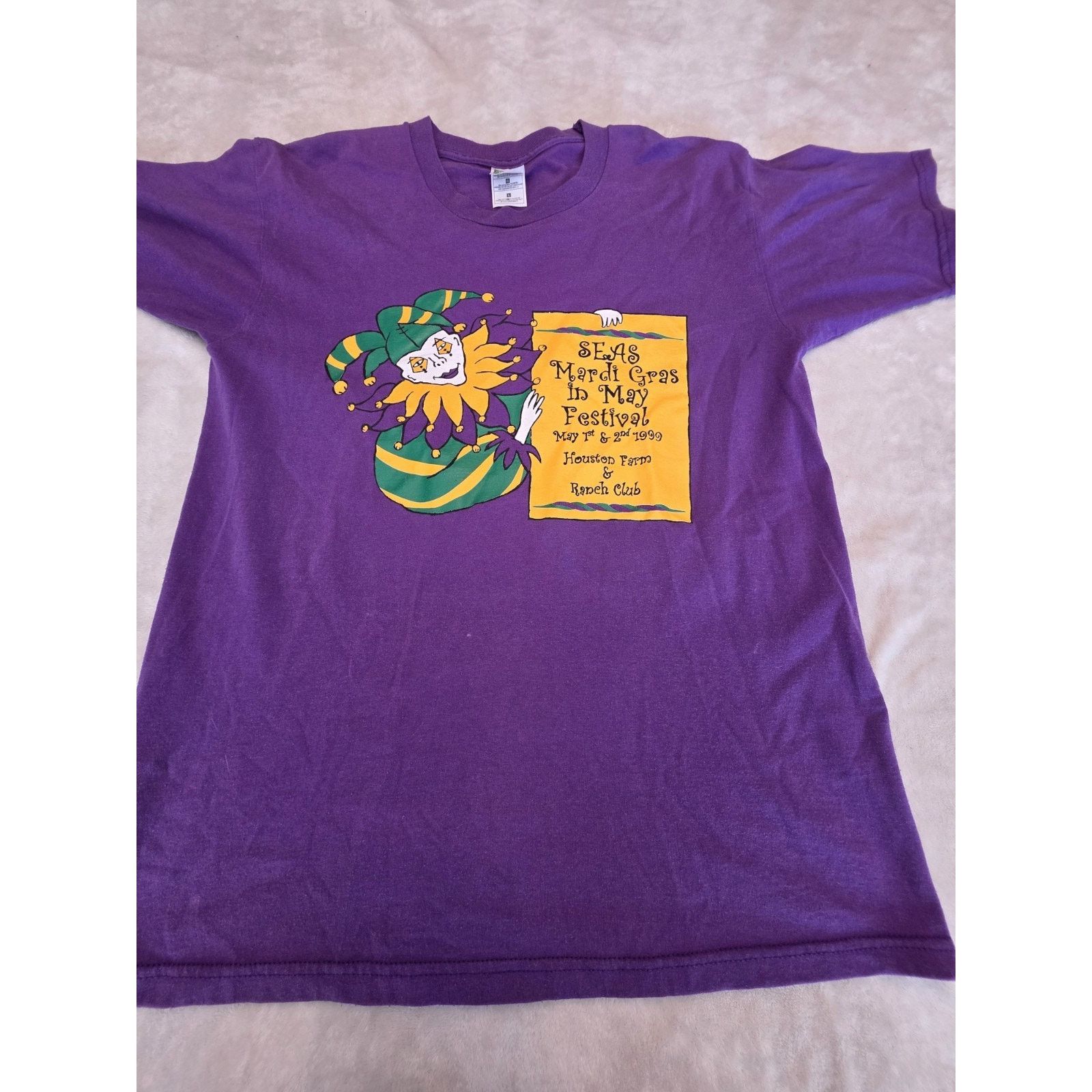 Fruit Of The Loom mardi gras Fruit Of The Loom Men's Size Large Short Sleeve Size US L / EU 52-54 / 3 - 1 Thumbnail
