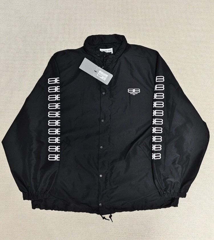 Balenciaga Balenciaga23ss BB PARISICON logo jacket - DMC Size US M / EU 48-50 / 2 - 1 Thumbnail
