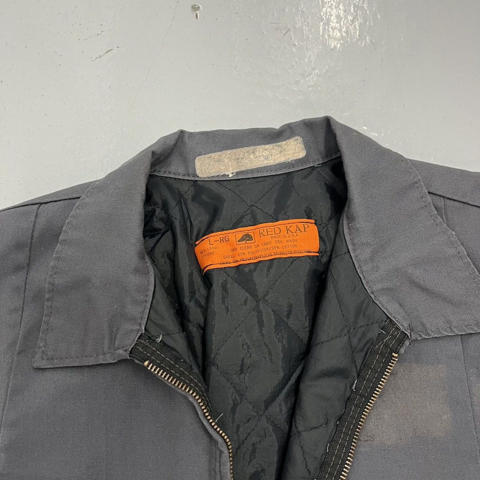 Other Vintage 70s Red Kap Grey Canvas Workwear Mechanics Jacket Size US L / EU 52-54 / 3 - 3 Thumbnail