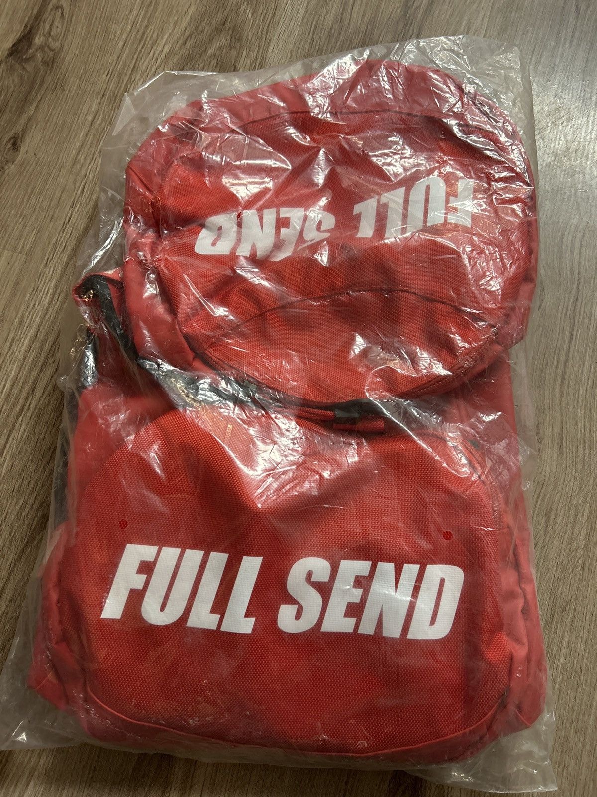 Full Send Full Send Duffel Bag Red Brand New Size ONE SIZE - 1 Preview