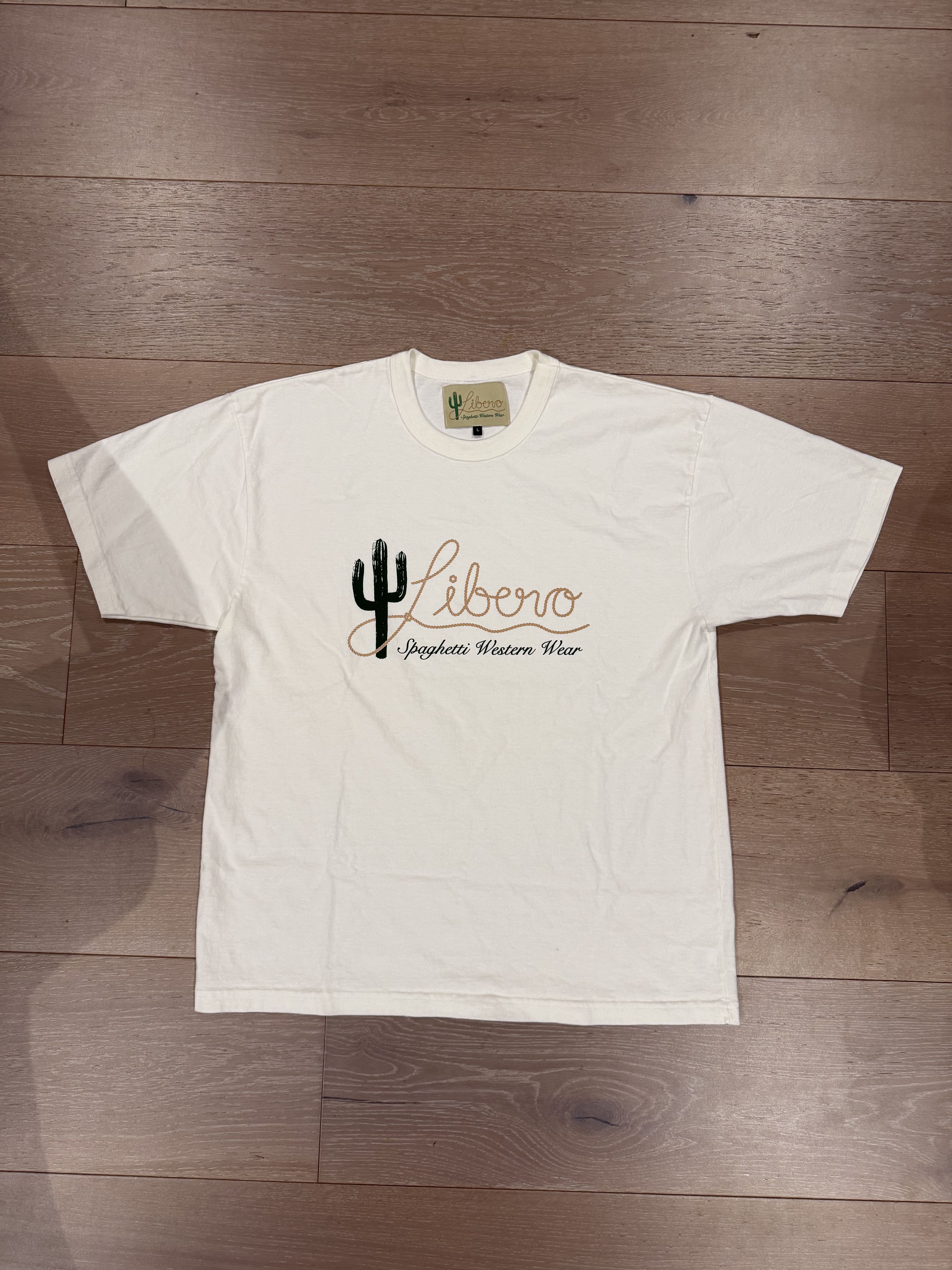Libero 💚 Libero Spaghetti Western Tee Large NEW Size US L / EU 52-54 / 3 - 1 Thumbnail