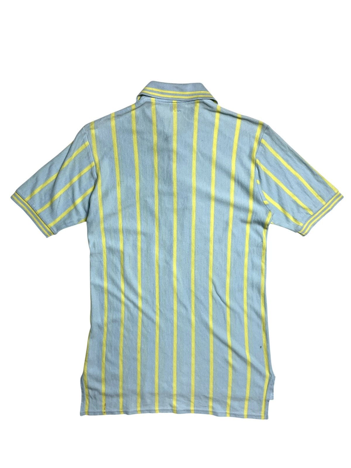 Junko Shimada 1990’s Junko Shimada - Long Stripe Pattern Polo Shirt Size US M / EU 48-50 / 2 - 5 Thumbnail
