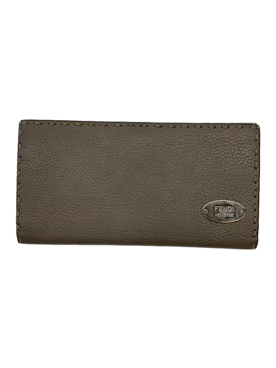 Fendi Fendi Long Wallet Grey Size ONE SIZE - 1 Thumbnail