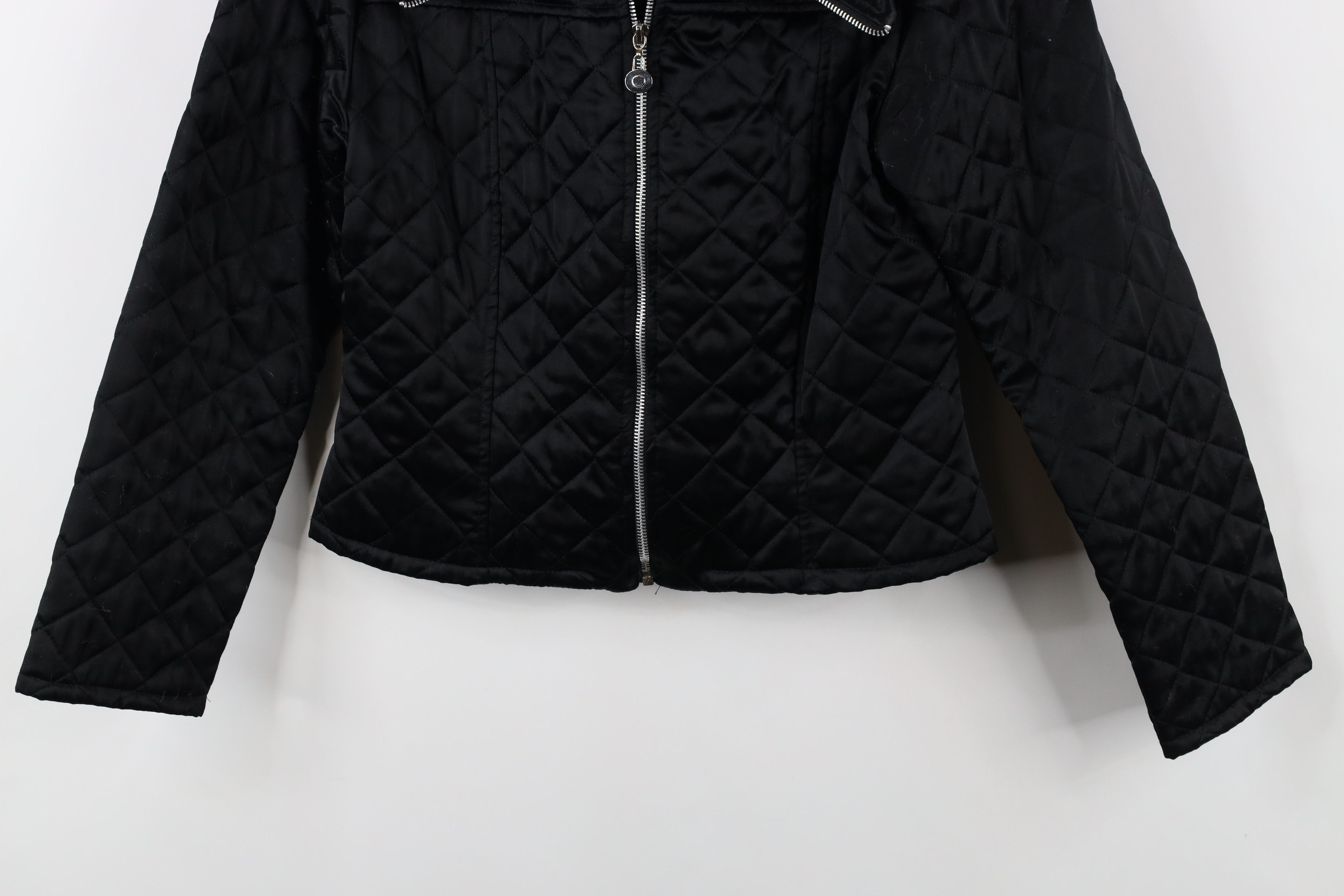 Vintage Vintage 90s Y2K Streetwear Baby Doll Jacket Black USA Size M / US 6-8 / IT 42-44 - 3 Thumbnail