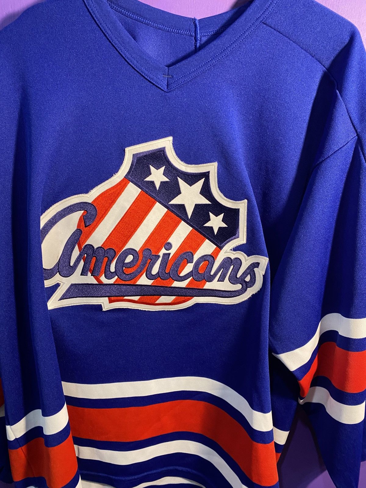 Other Vintage 80s Americans olympic hockey jersey Size US XL / EU 56 / 4 - 3 Thumbnail