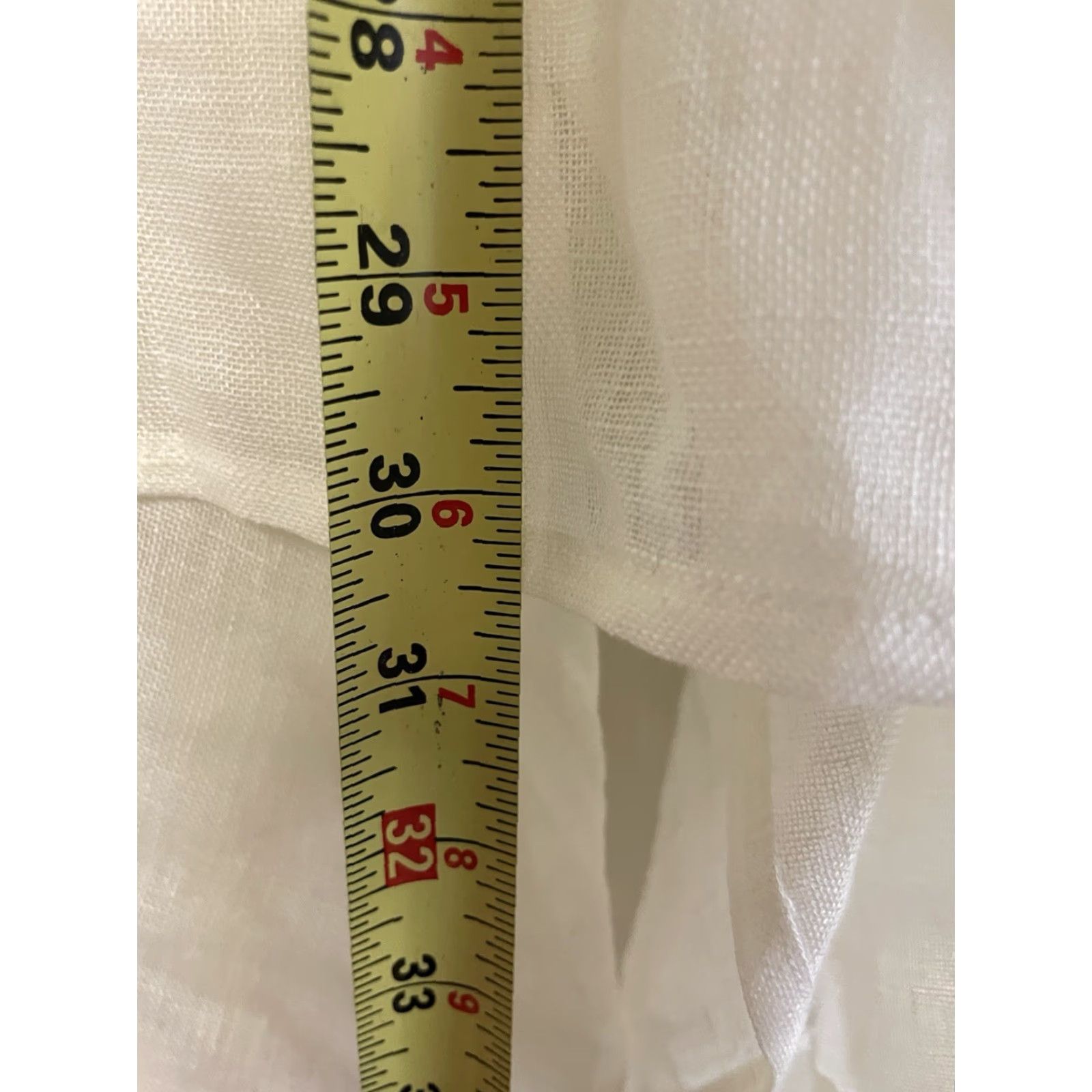 eskandar Eskandar Women Shrug Shirt Linen Sleeveless Drape White 1 Size Regular Size XS / US 0-2 / IT 36-38 - 6 Thumbnail