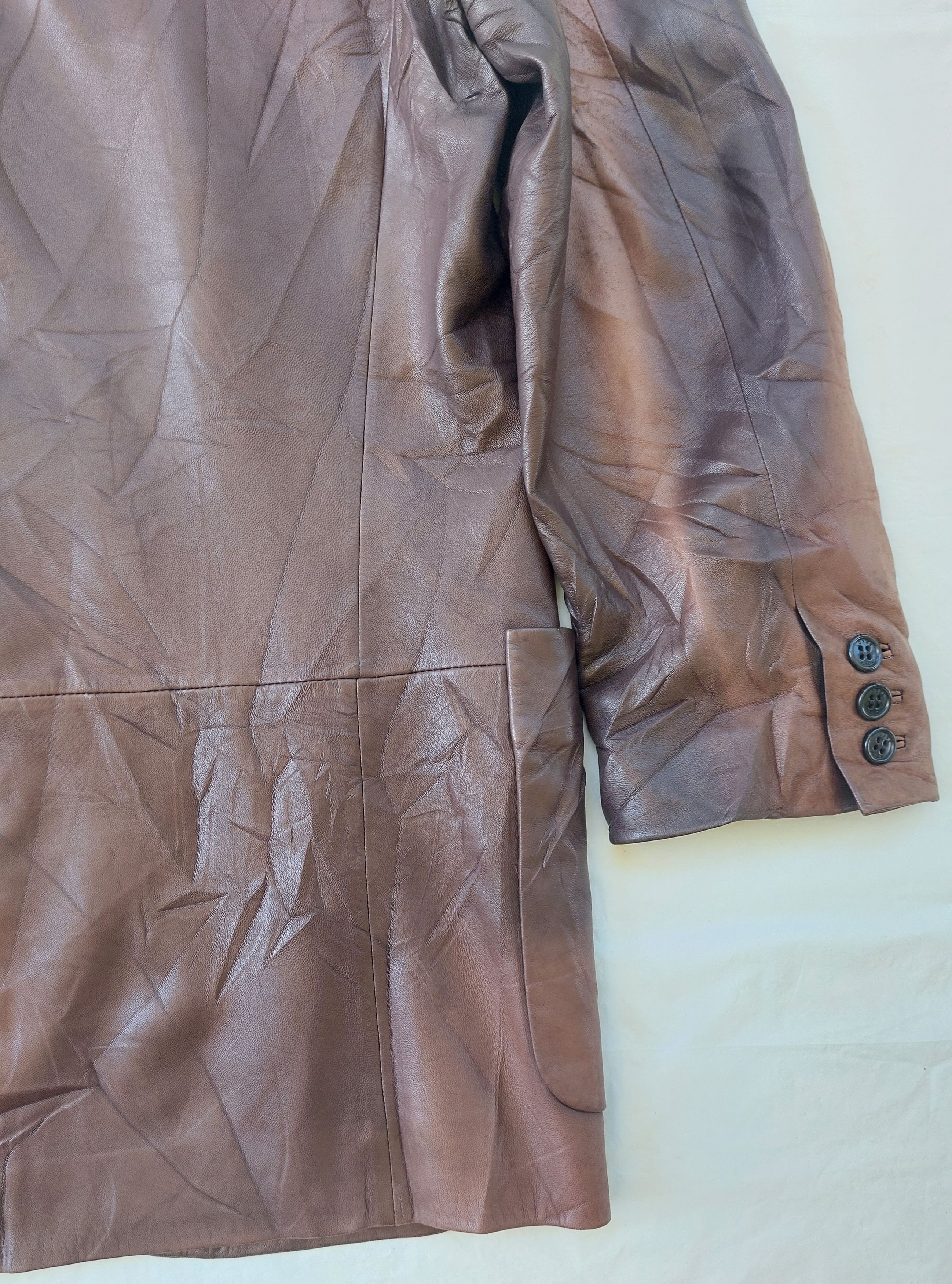 Loewe LOEWE Madrid nappa lambskin tie dye leather coat Size US L / EU 52-54 / 3 - 12 Thumbnail