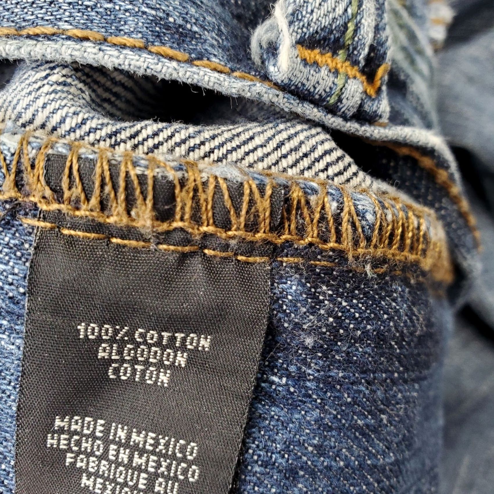 DKNY DKNY Mens 36 Jeans Blue Denim Straight 5-Pocket Belt-Buckle Button 30.5 Inseam Regular Stretch 100% Cotton Vintage: No Size US 36 / EU 52 - 7 Thumbnail
