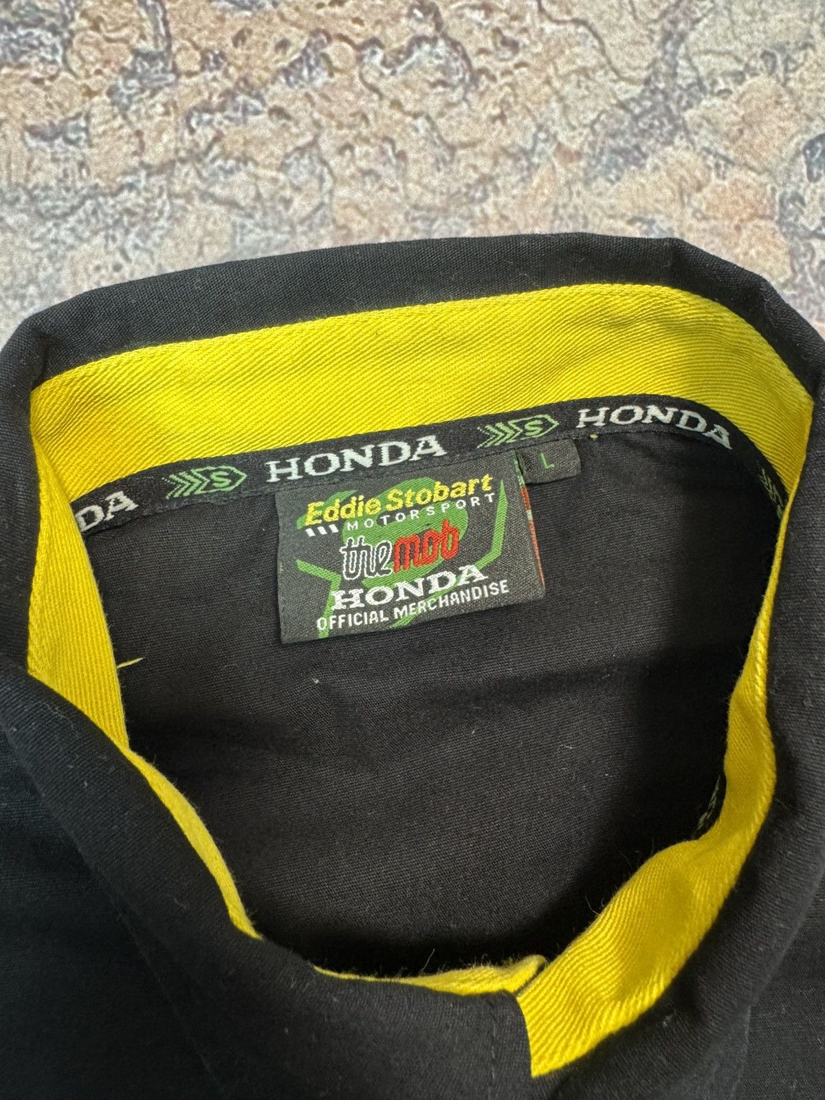 Honda 🥶VINTAGE HONDA WORK SHIRT ZIP UP Size US L / EU 52-54 / 3 - 15 Thumbnail