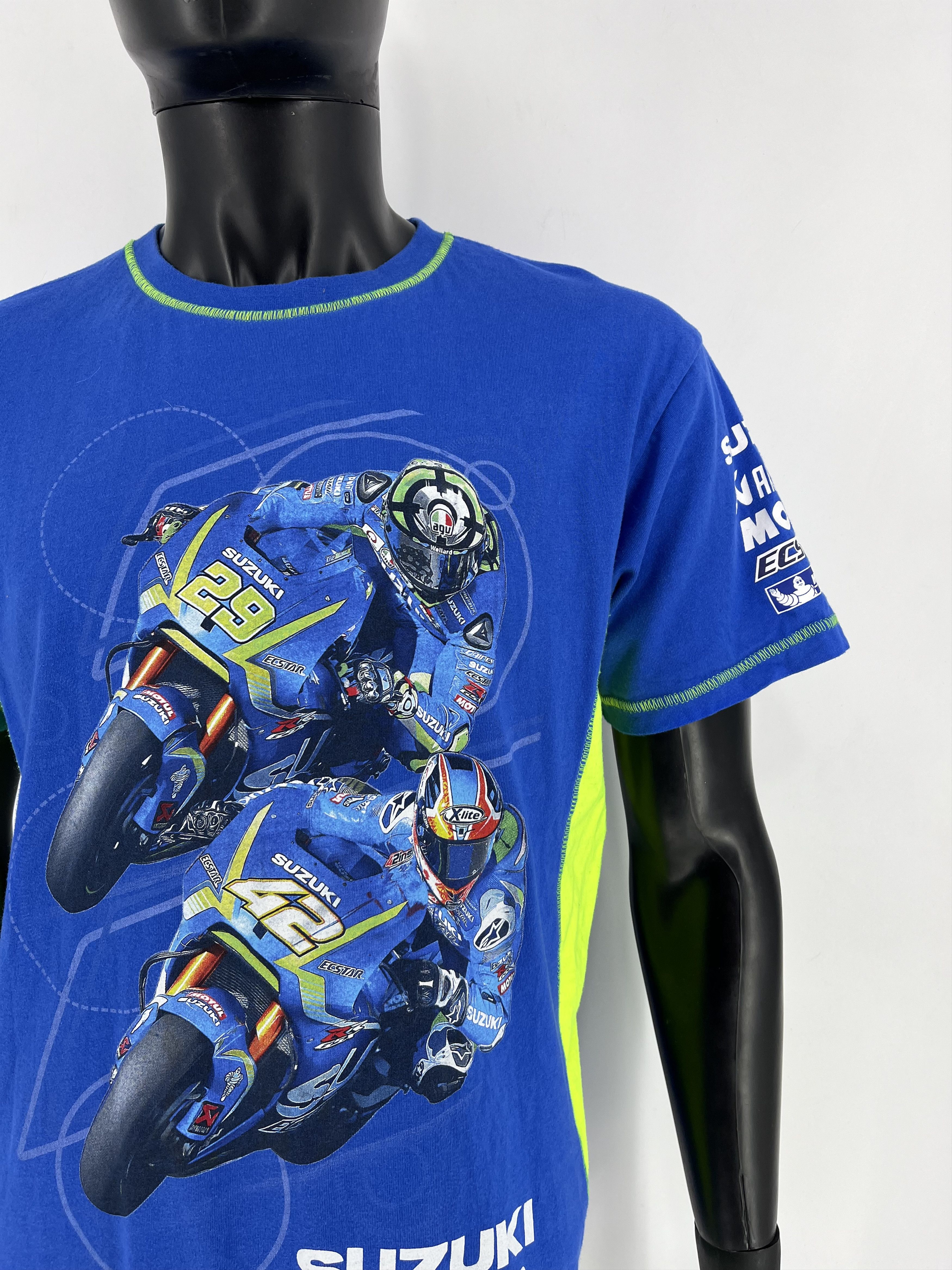 Vintage Vintage Team Suzuki Race Gear Shirt Size M Size US M / EU 48-50 / 2 - 6 Thumbnail