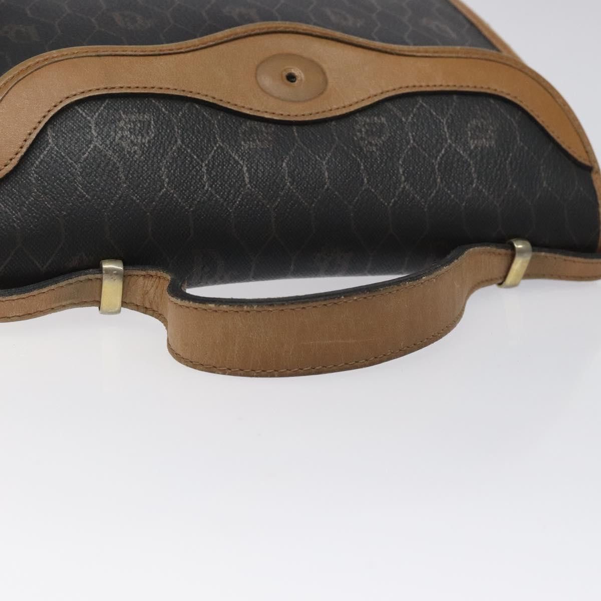 Dior DIOR Honeycomb Canvas Hand Bag Pvc Black Size ONE SIZE - 7 Thumbnail