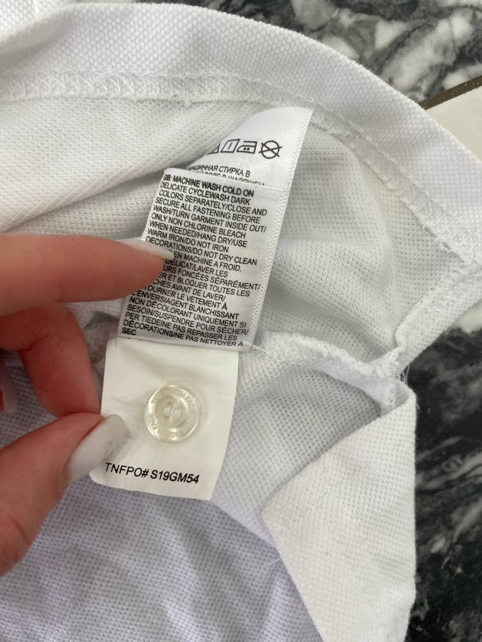 The North Face Mens White North Face Polo Shirt Size XL Size US XL / EU 56 / 4 - 11 Thumbnail