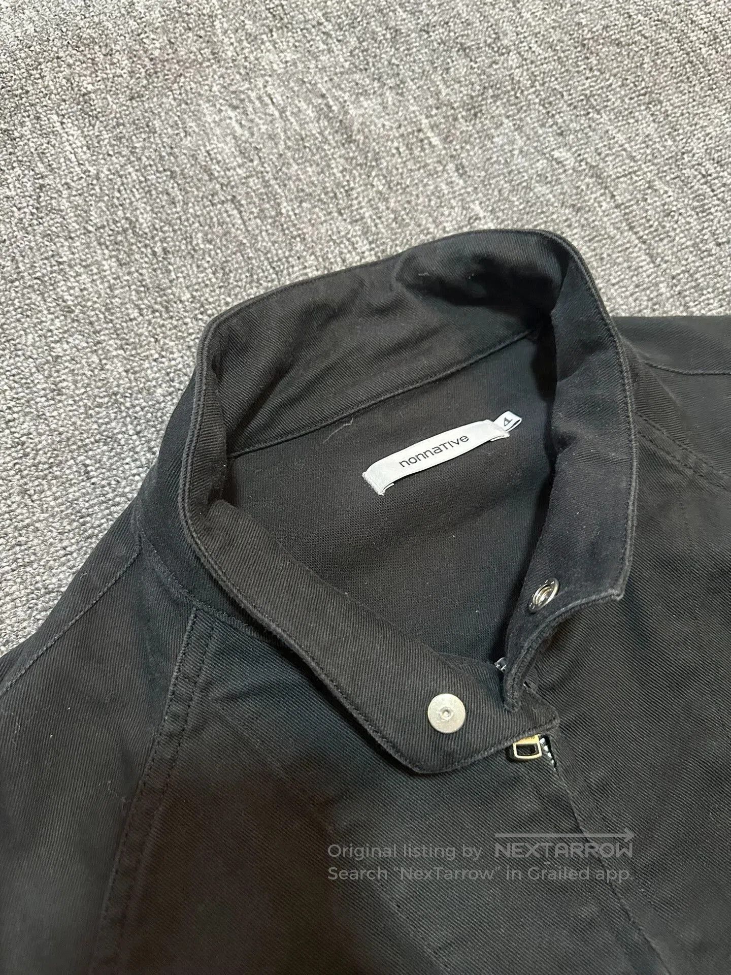 Nonnative nonnative black jacket oversized available size 4. Size US L / EU 52-54 / 3 - 2 Thumbnail
