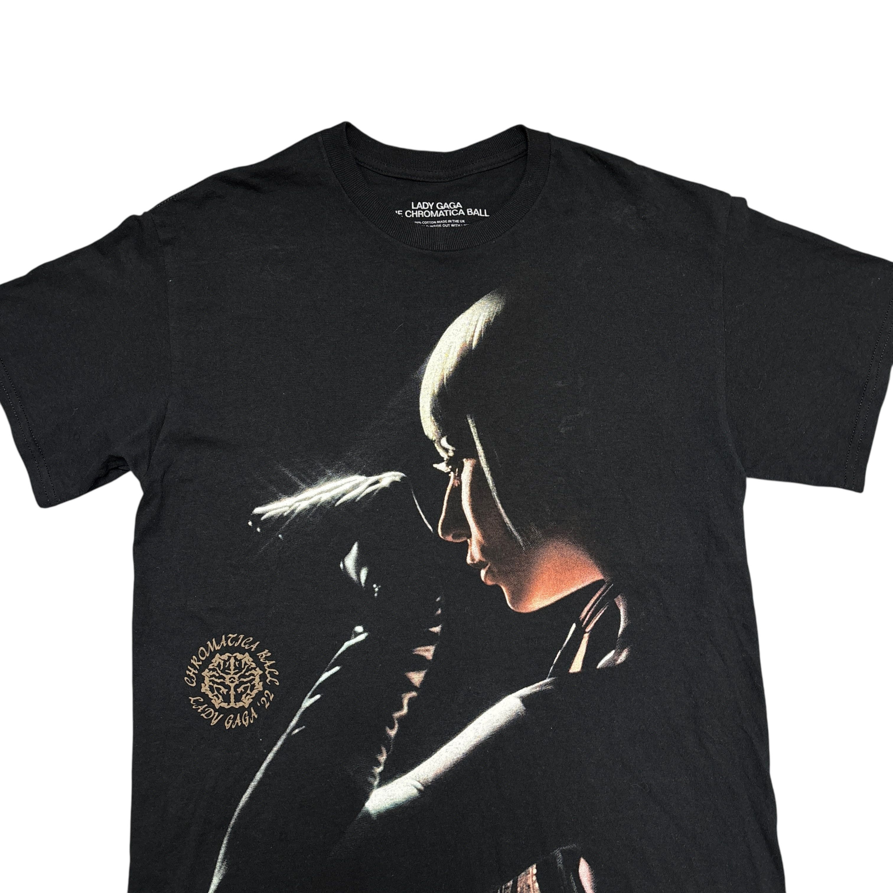 Band Tees Lady Gaga Shirt Y2K Style Music Merch Graphic Band Tee Size US M / EU 48-50 / 2 - 3 Thumbnail