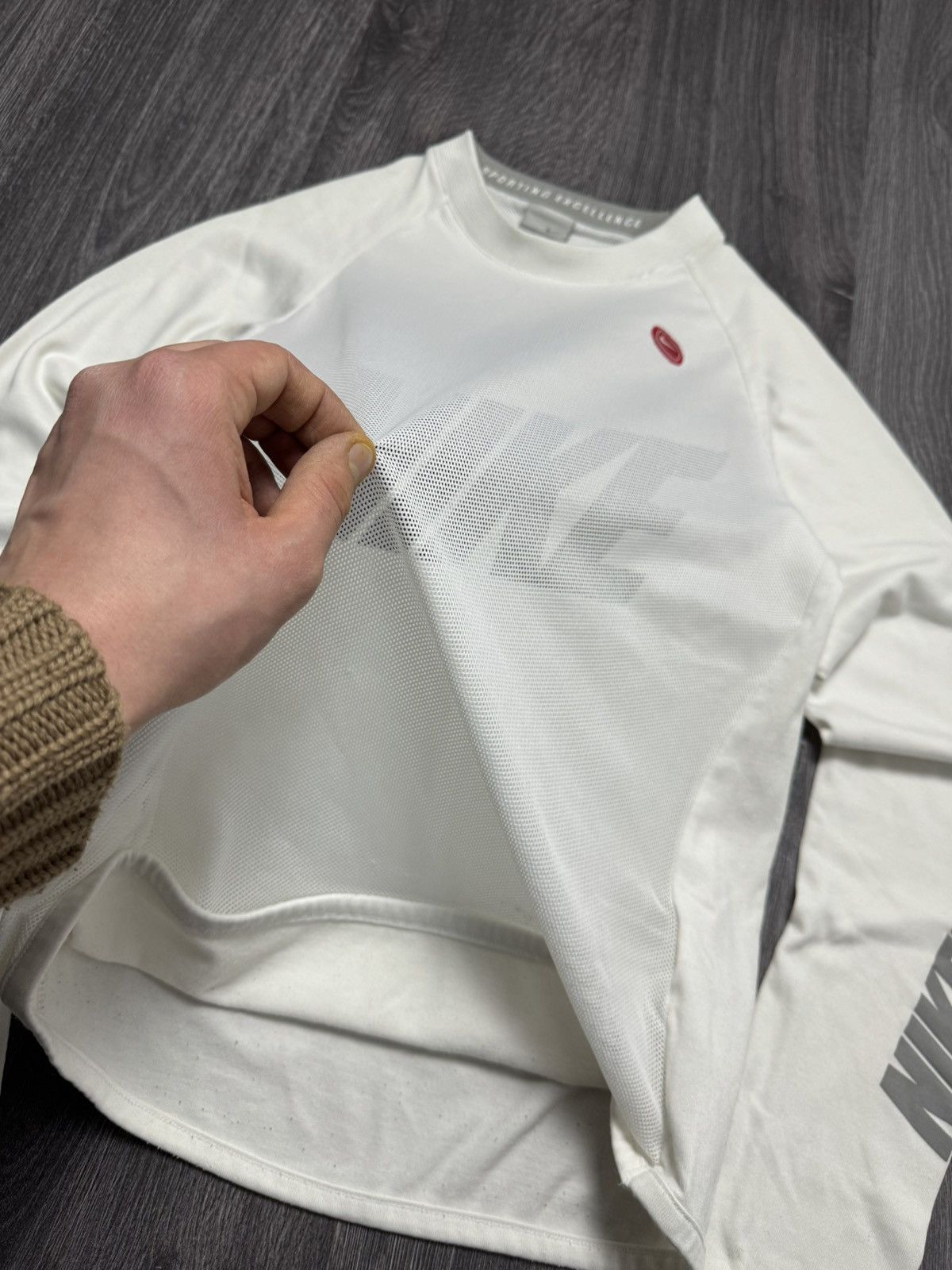 Nike × Vintage Vintage Nike Athletic Dept 72 Long Sleeve Center Logo 00s Size US XS / EU 42 / 0 - 4 Thumbnail