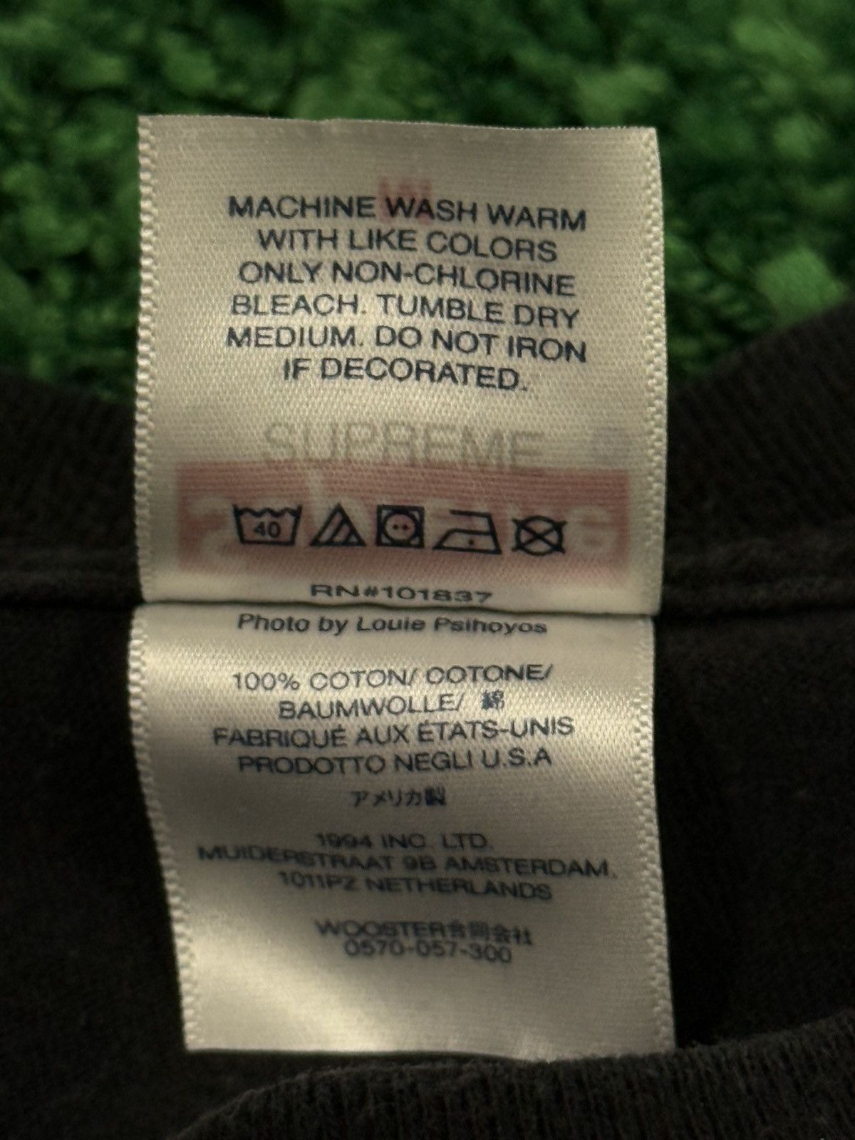 Supreme Supreme American Trash Photo Tee Black Medium FW22 Garbage Size US M / EU 48-50 / 2 - 4 Thumbnail