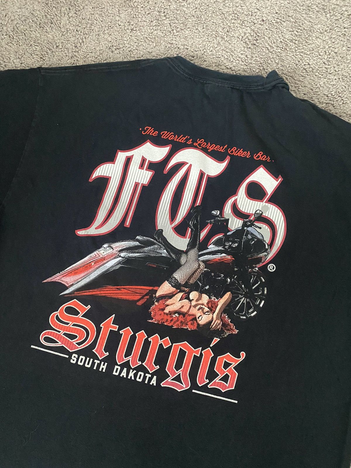 Harley Davidson × Vintage Vintage Biker Tee Size US XL / EU 56 / 4 - 3 Thumbnail