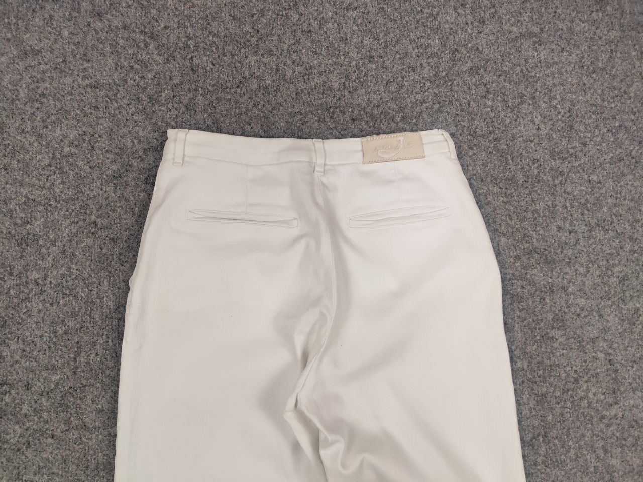 Jacob Cohen Jacob Cohen Italy Design Brenda Ankle White Trouser Pants Size 25" / US 0 / IT 36 - 5 Thumbnail