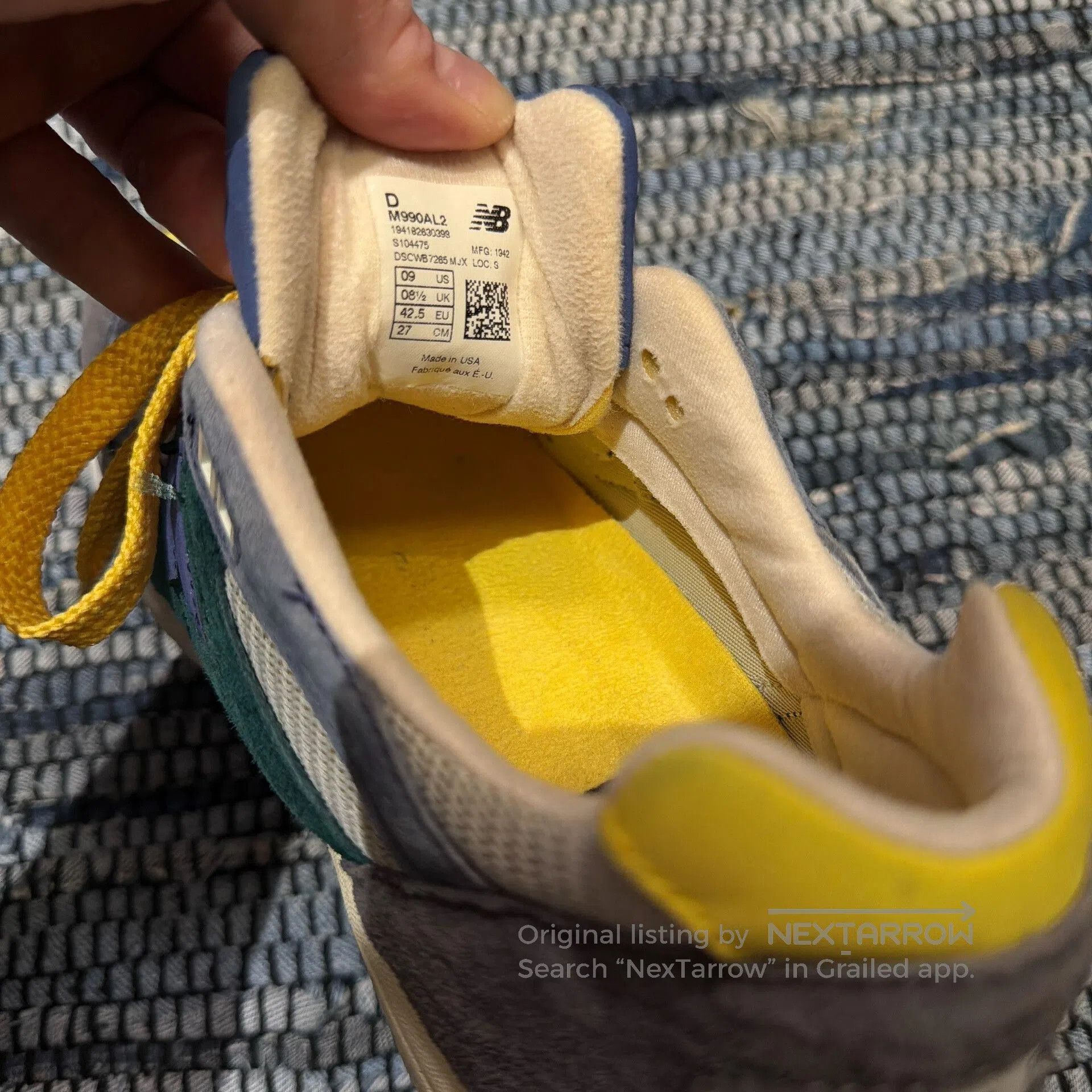 Aime Leon Dore AIME LEON DORE x New Balance 990V2 Sneakers. Size US 9.5 / EU 42-43 - 6 Thumbnail