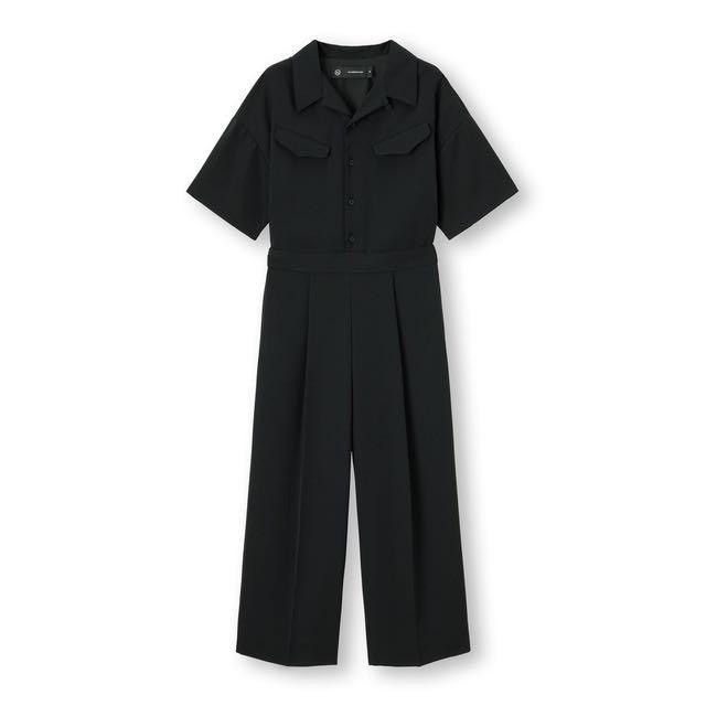 image of Archival Clothing x Gu Japanese Gu X Undercover Jumpsuit Pant in Black, Women's (Size 30)