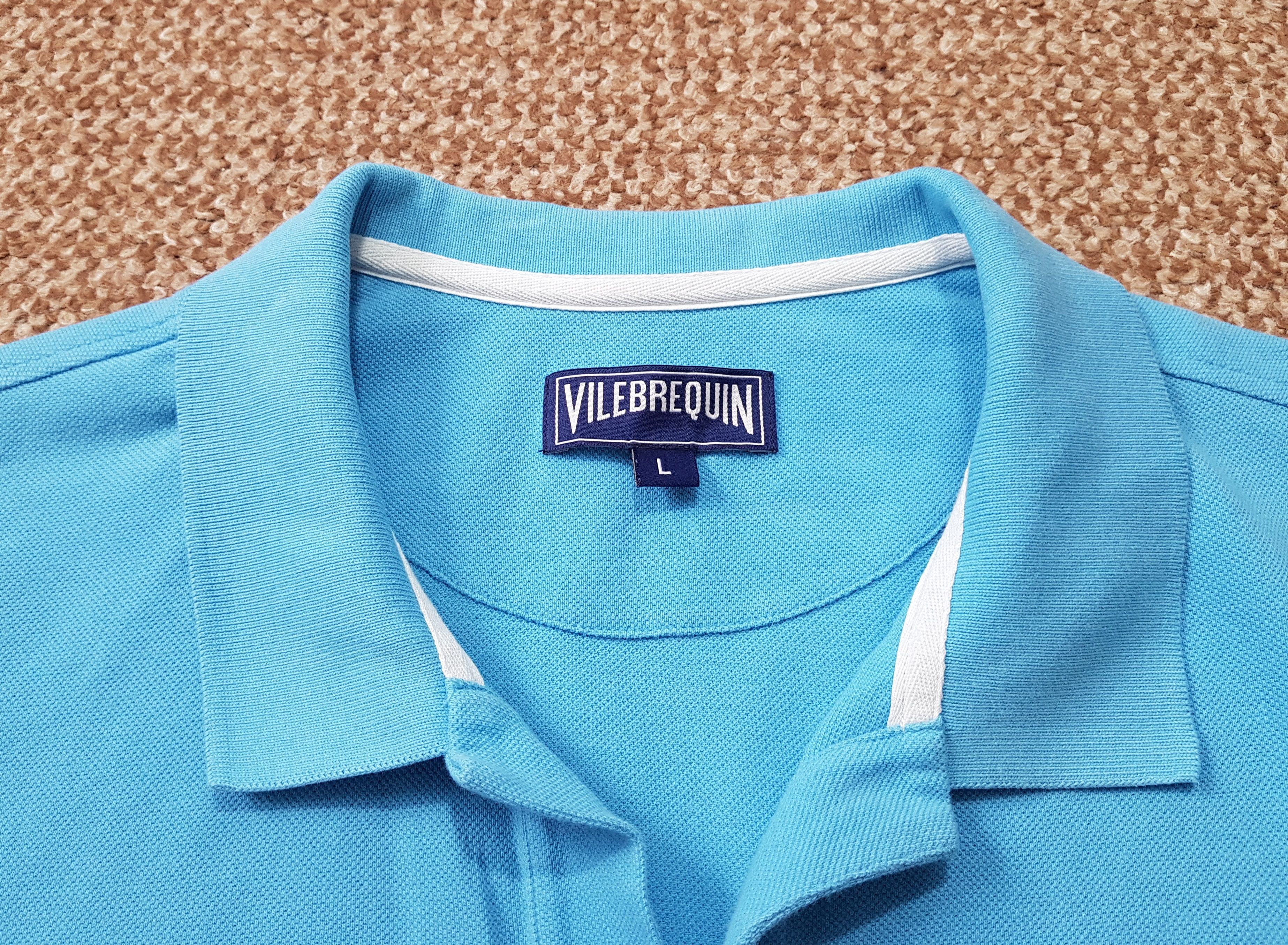 Vilebrequin Vilebrequin Cotton Pique Polo Shirt RRP $150 sz L Size US L / EU 52-54 / 3 - 6 Thumbnail