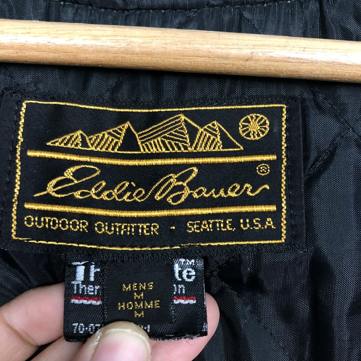 Eddie Bauer 🔥VINTAGE BOMBER JACKET EDDIE BAUER SEATTLE USA BIG LOGO Size US M / EU 48-50 / 2 - 20 Thumbnail