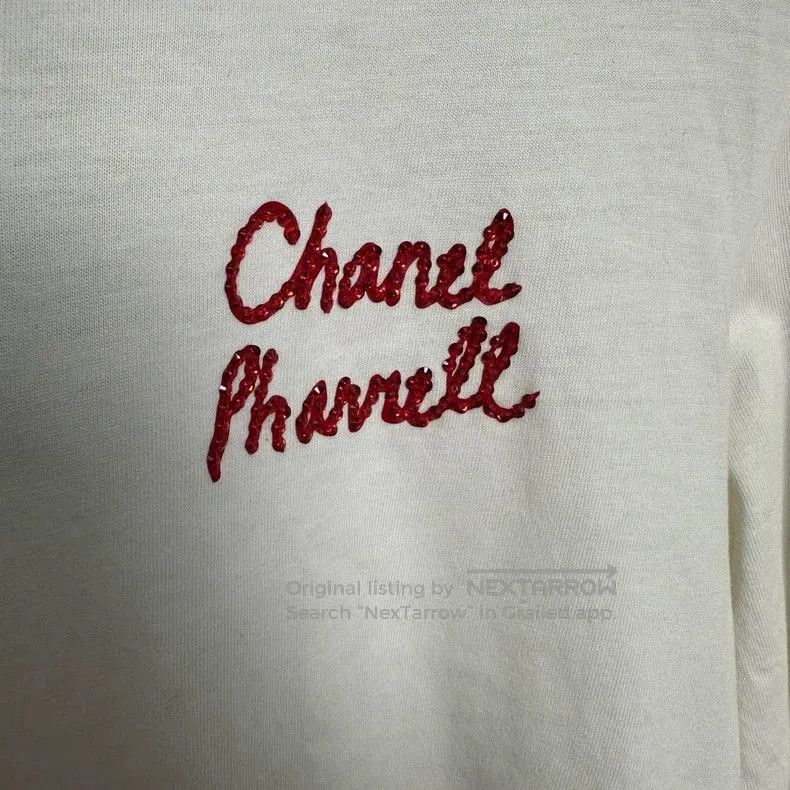 Chanel Chanel White Long Sleeve Graffiti T. Size US XS / EU 42 / 0 - 4 Thumbnail